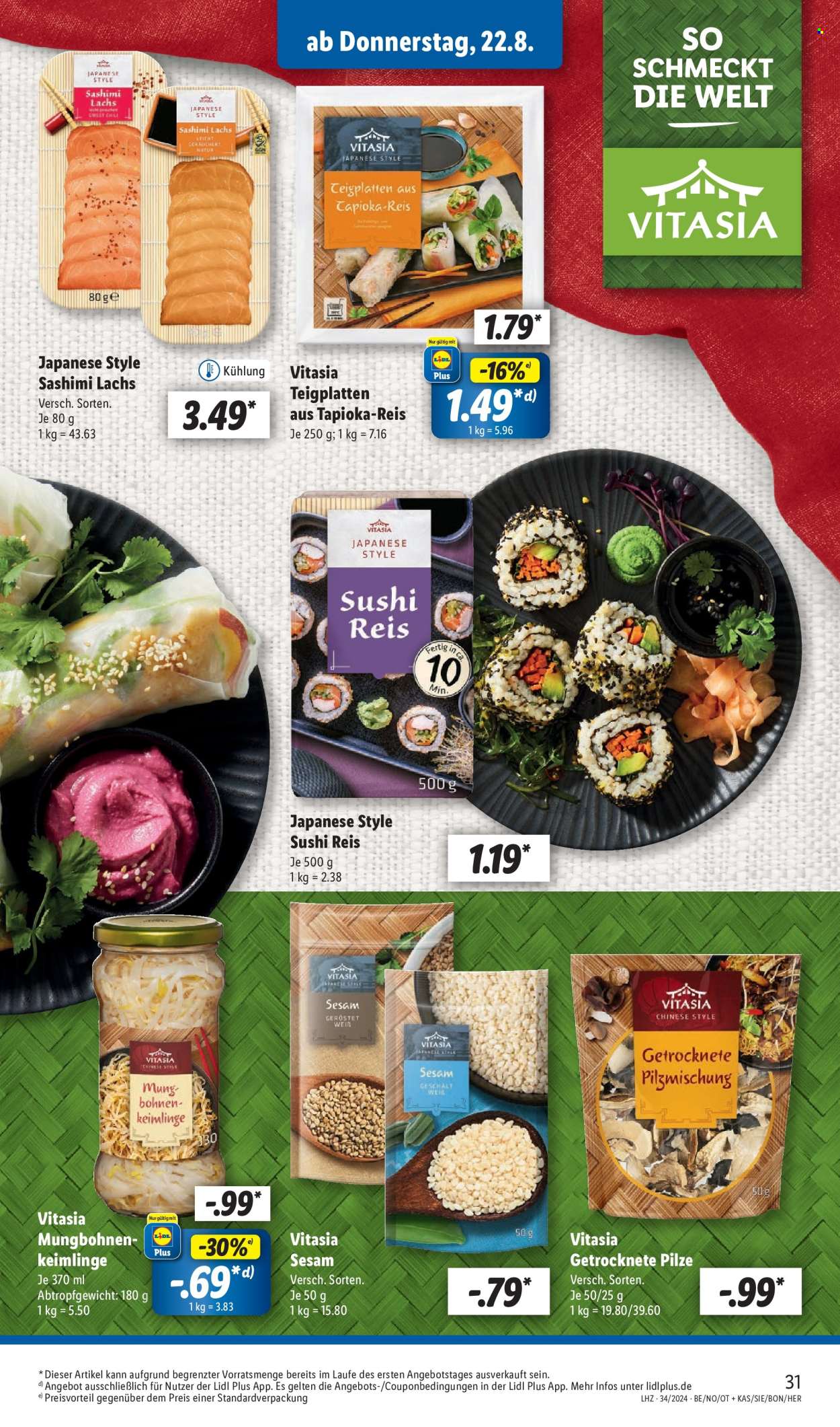 Lidl Prospekte  - 19.08.2024 - 24.08.2024. Seite 47
