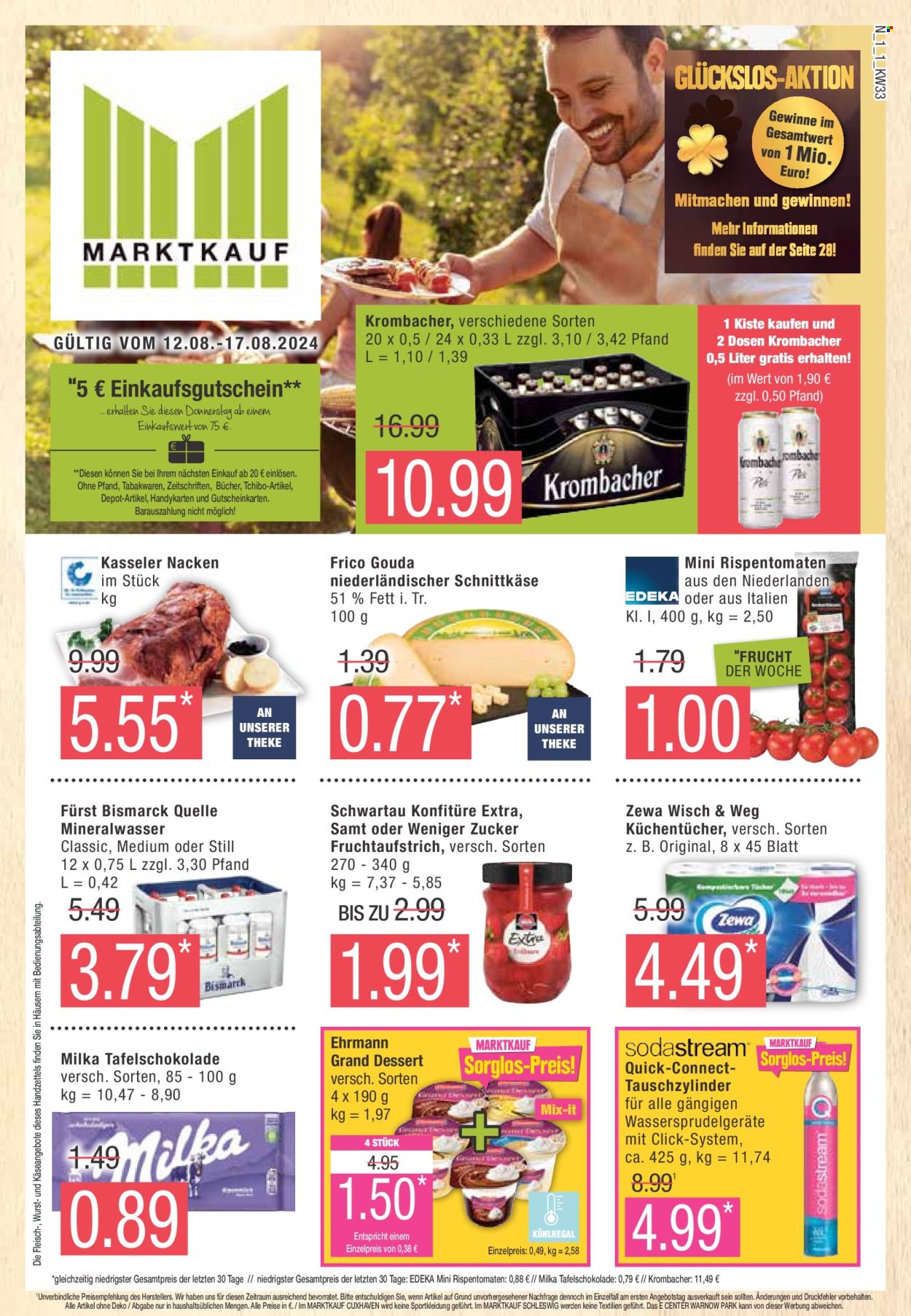 Marktkauf Prospekte  - 12.08.2024 - 17.08.2024. Seite 1