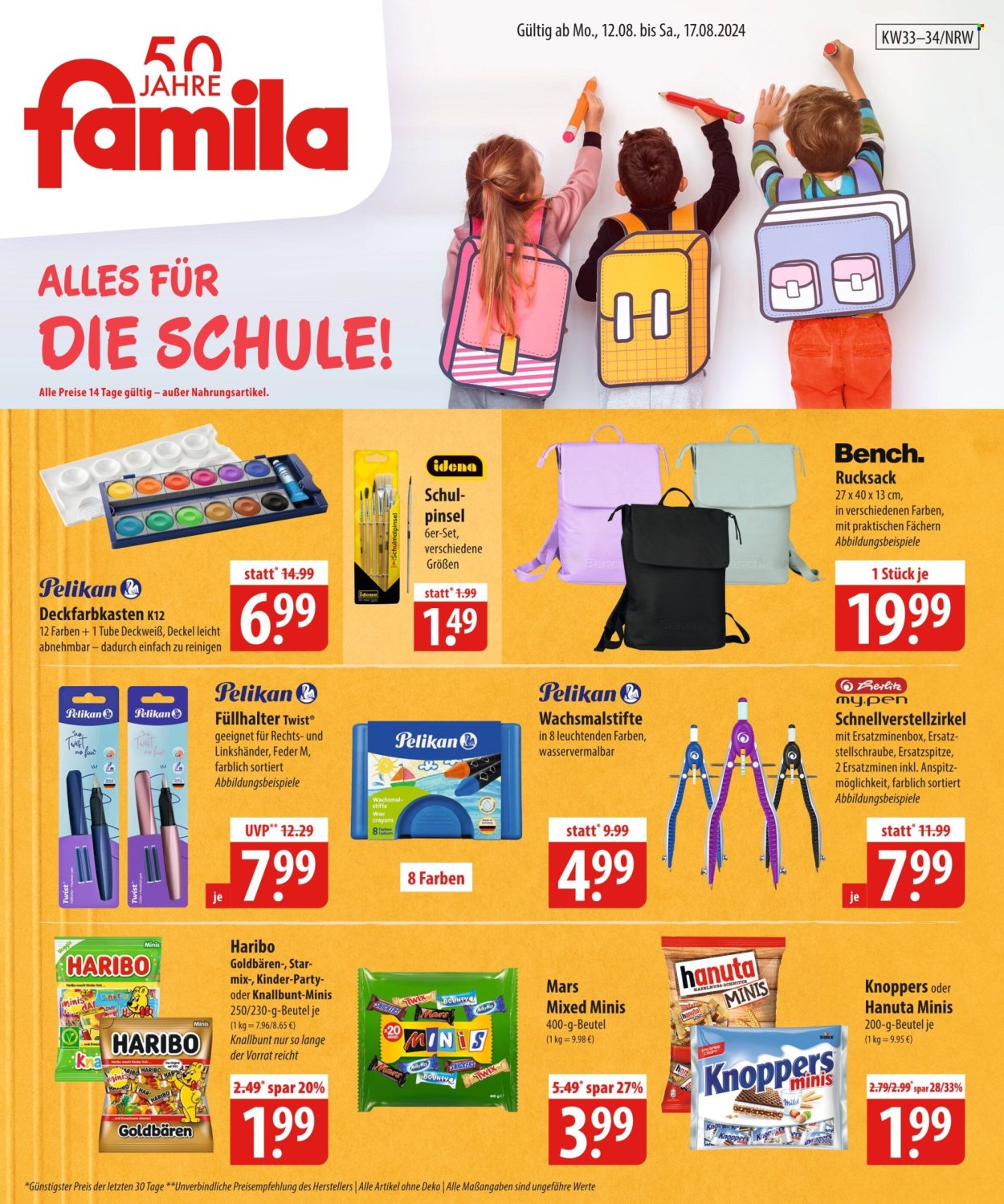 famila Prospekte  - 12.08.2024 - 24.08.2024. Seite 1