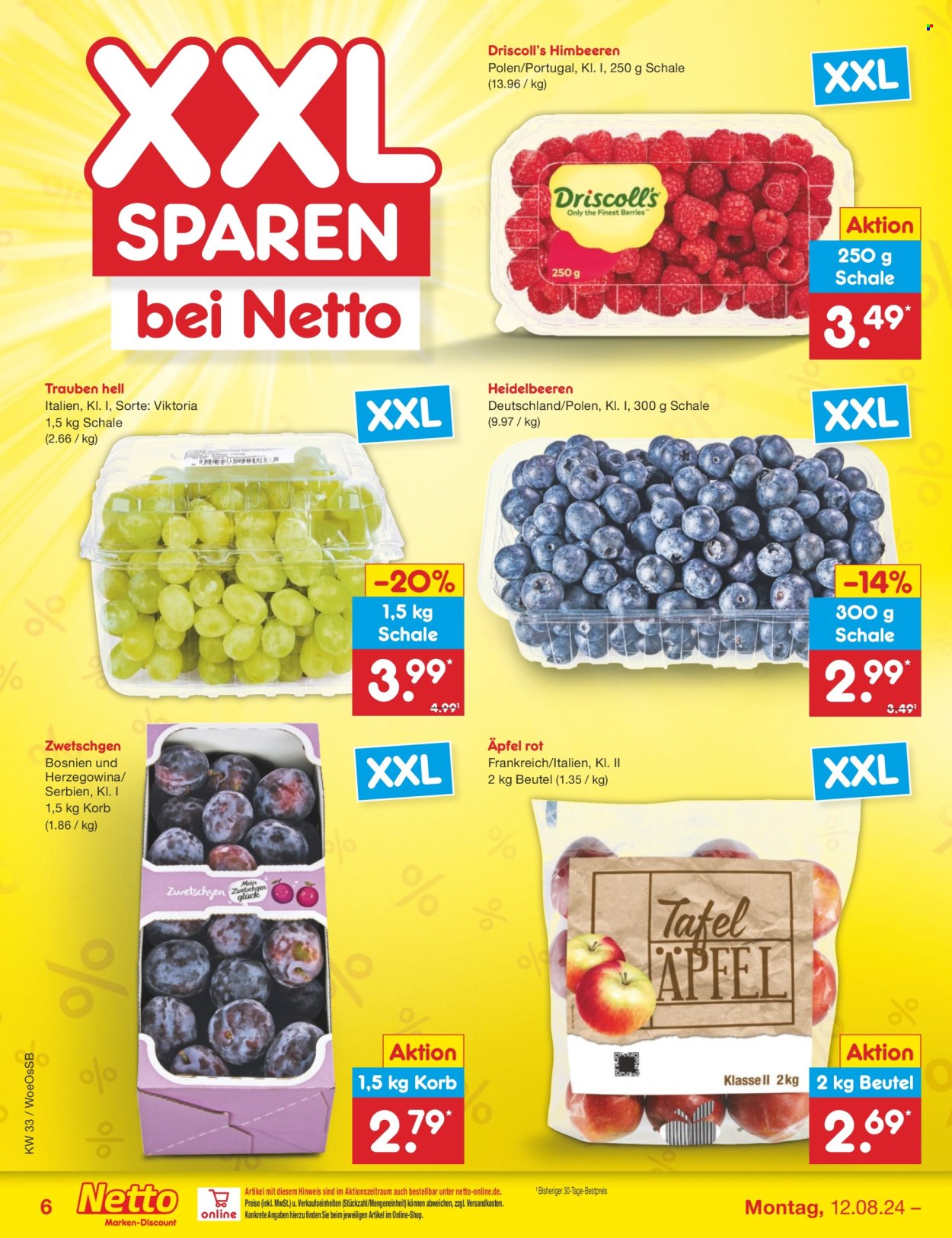 Netto Marken-Discount Prospekte  - 12.08.2024 - 17.08.2024. Seite 8
