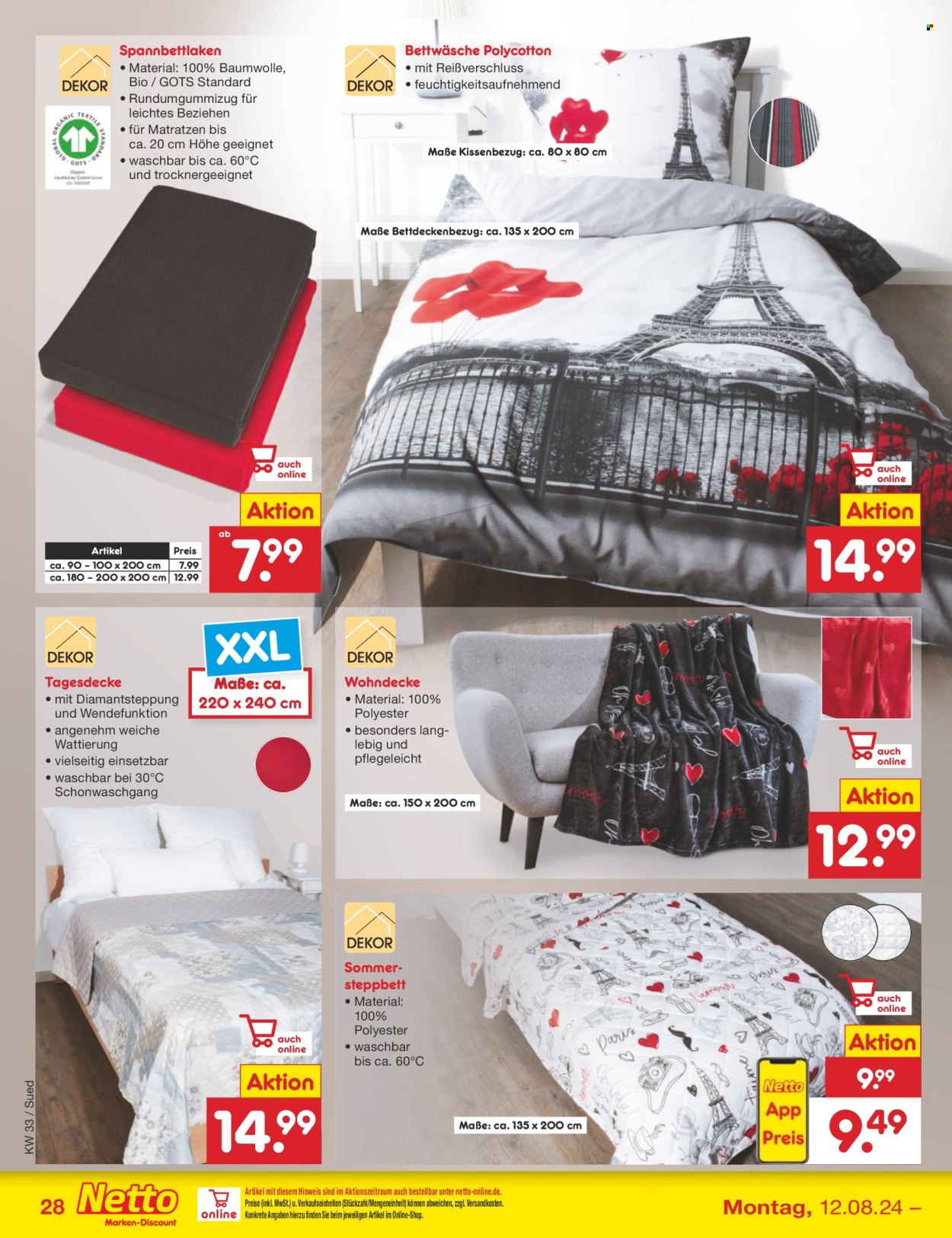 Netto Marken-Discount Prospekte  - 12.08.2024 - 17.08.2024. Seite 38