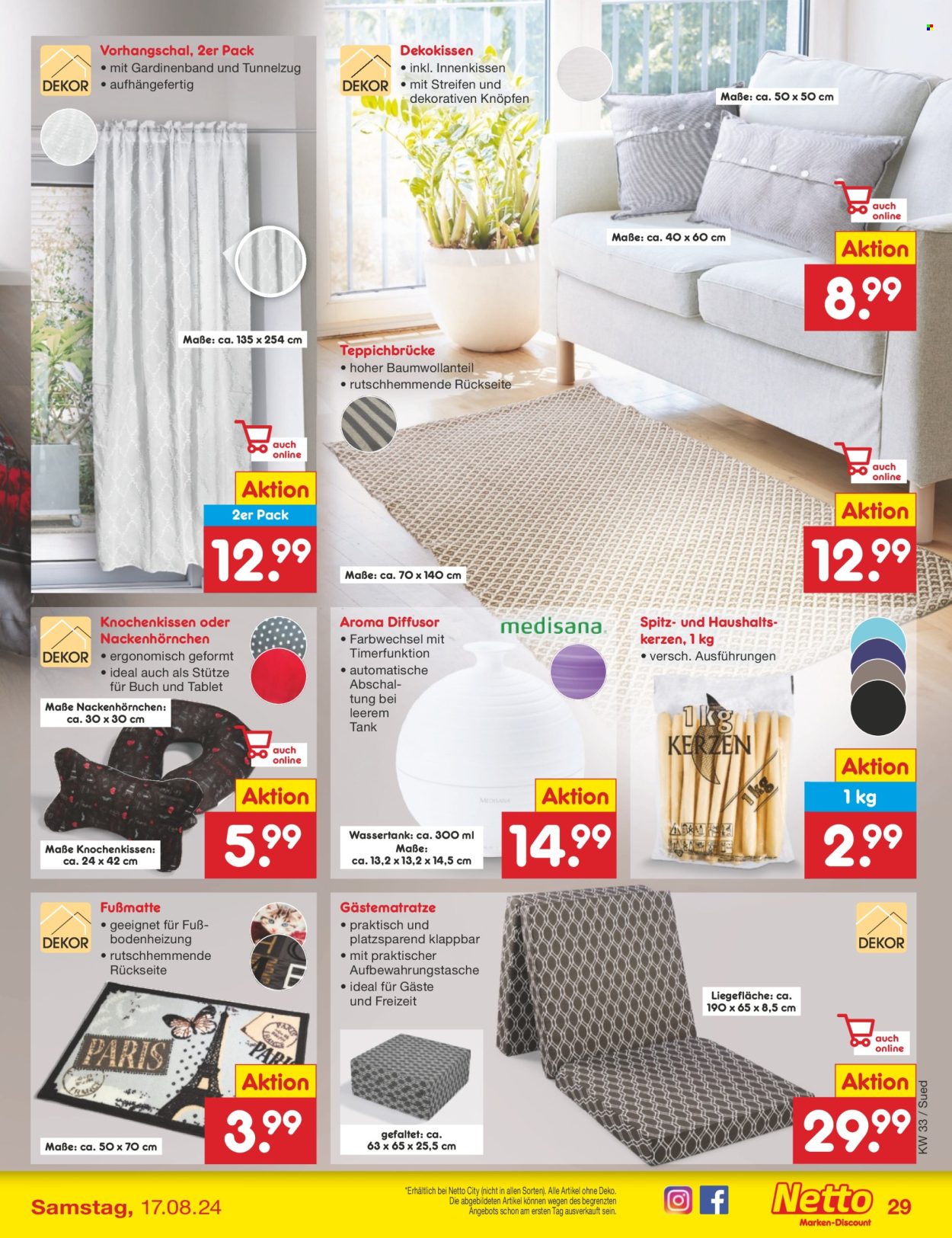Netto Marken-Discount Prospekte  - 12.08.2024 - 17.08.2024. Seite 39