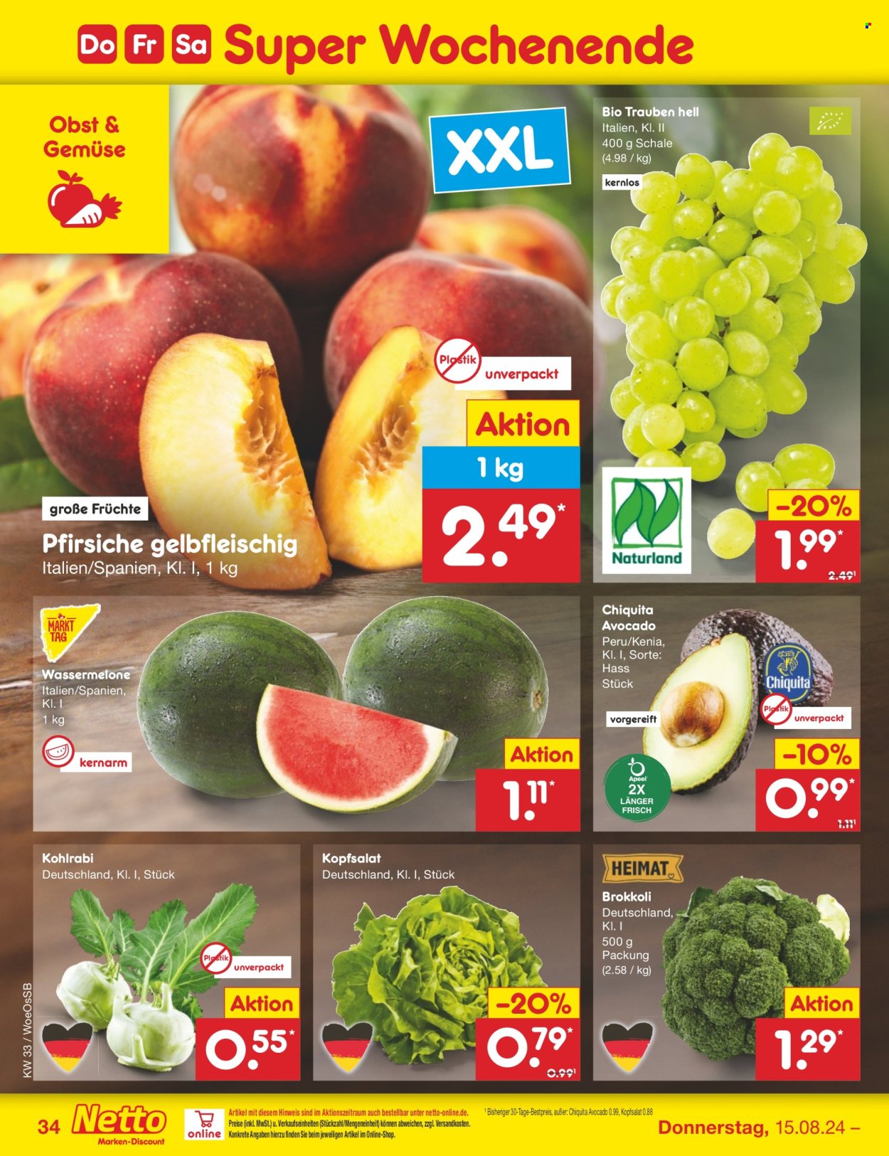 Netto Marken-Discount Prospekte  - 12.08.2024 - 17.08.2024. Seite 46