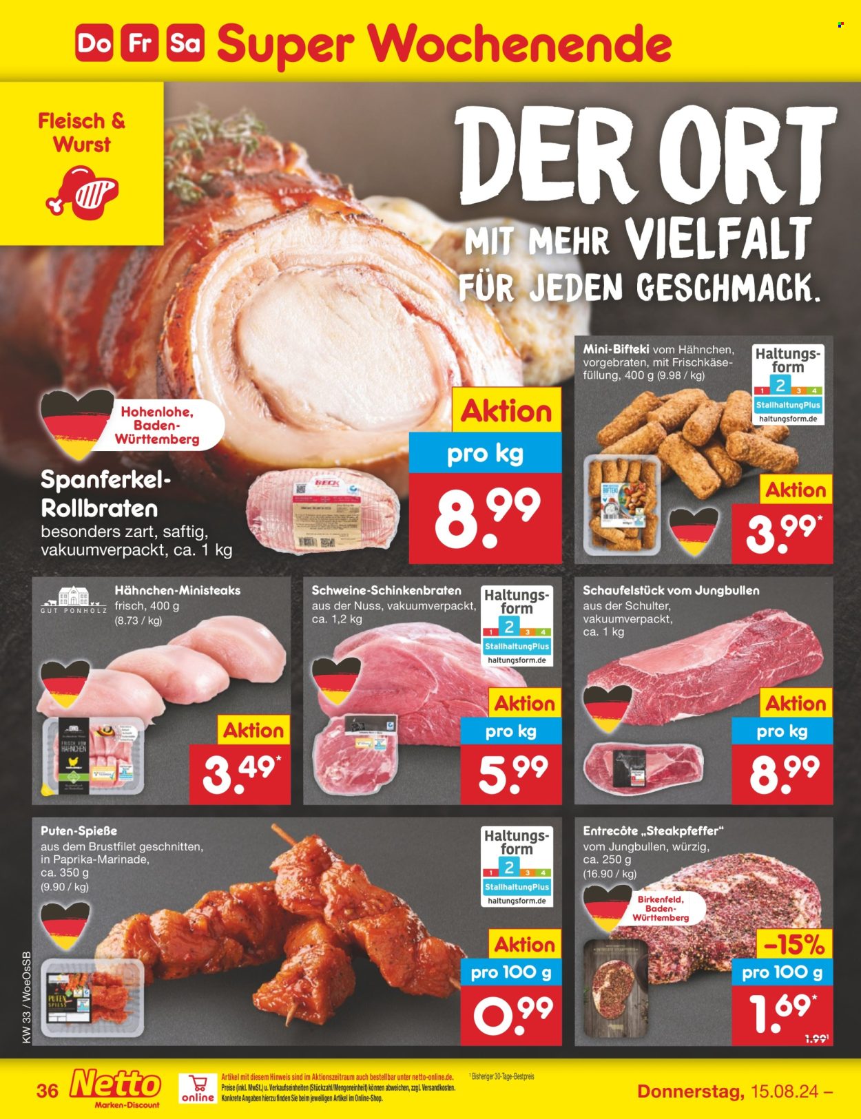Netto Marken-Discount Prospekte  - 12.08.2024 - 17.08.2024. Seite 48