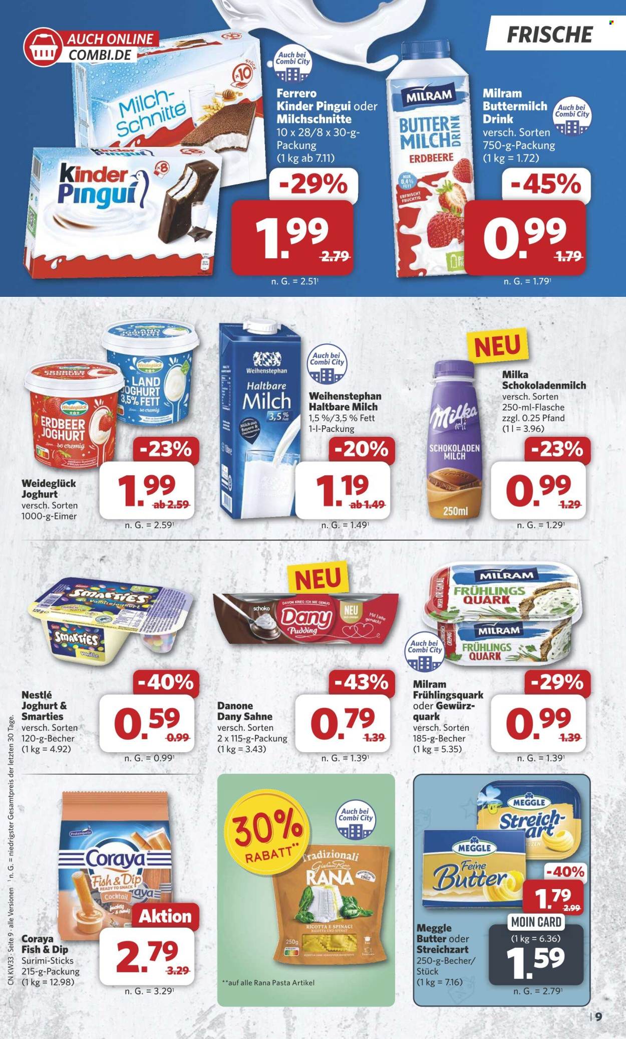 Combi Prospekte  - 12.08.2024 - 17.08.2024. Seite 9