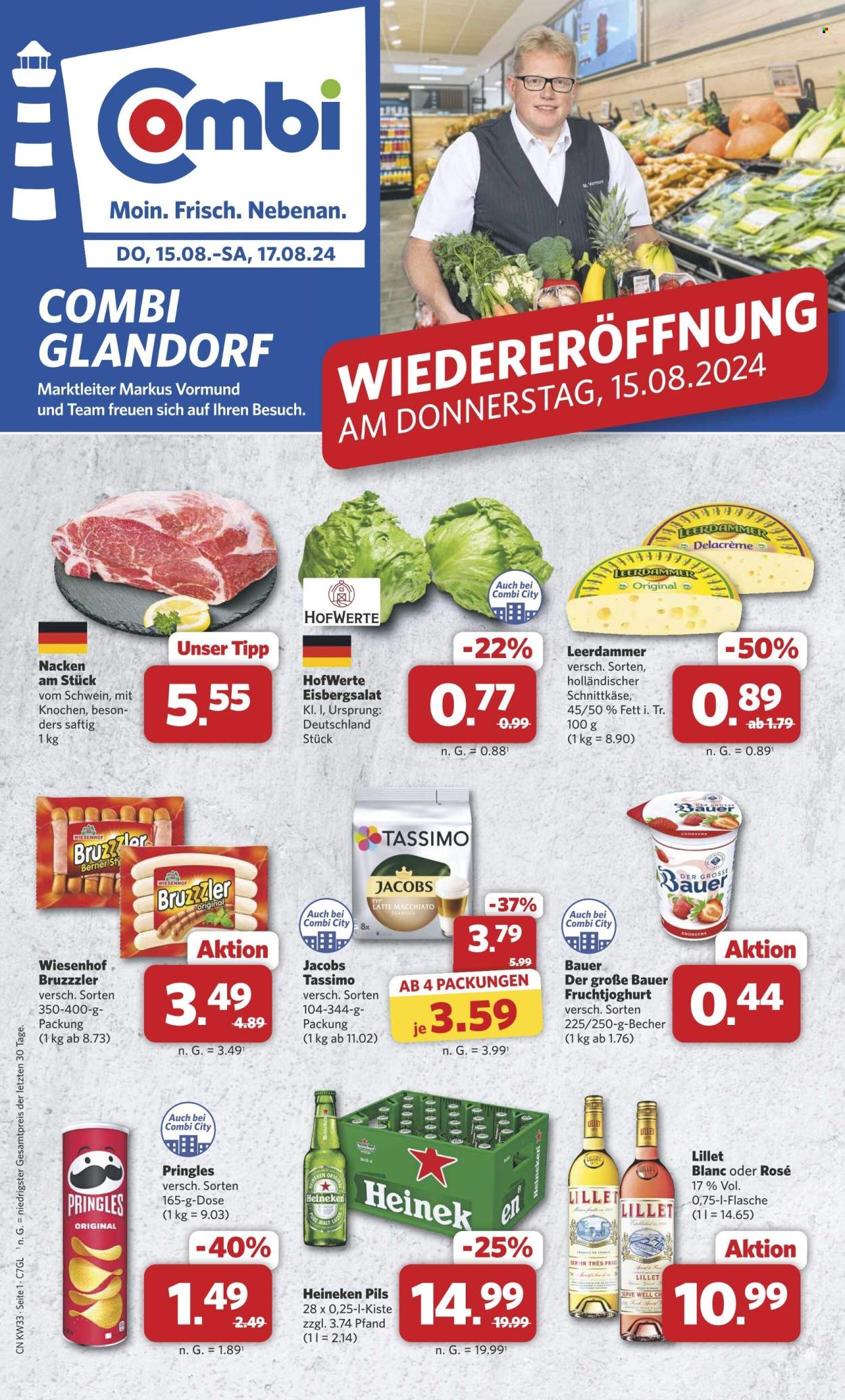 Combi Prospekte  - 15.08.2024 - 17.08.2024. Seite 1