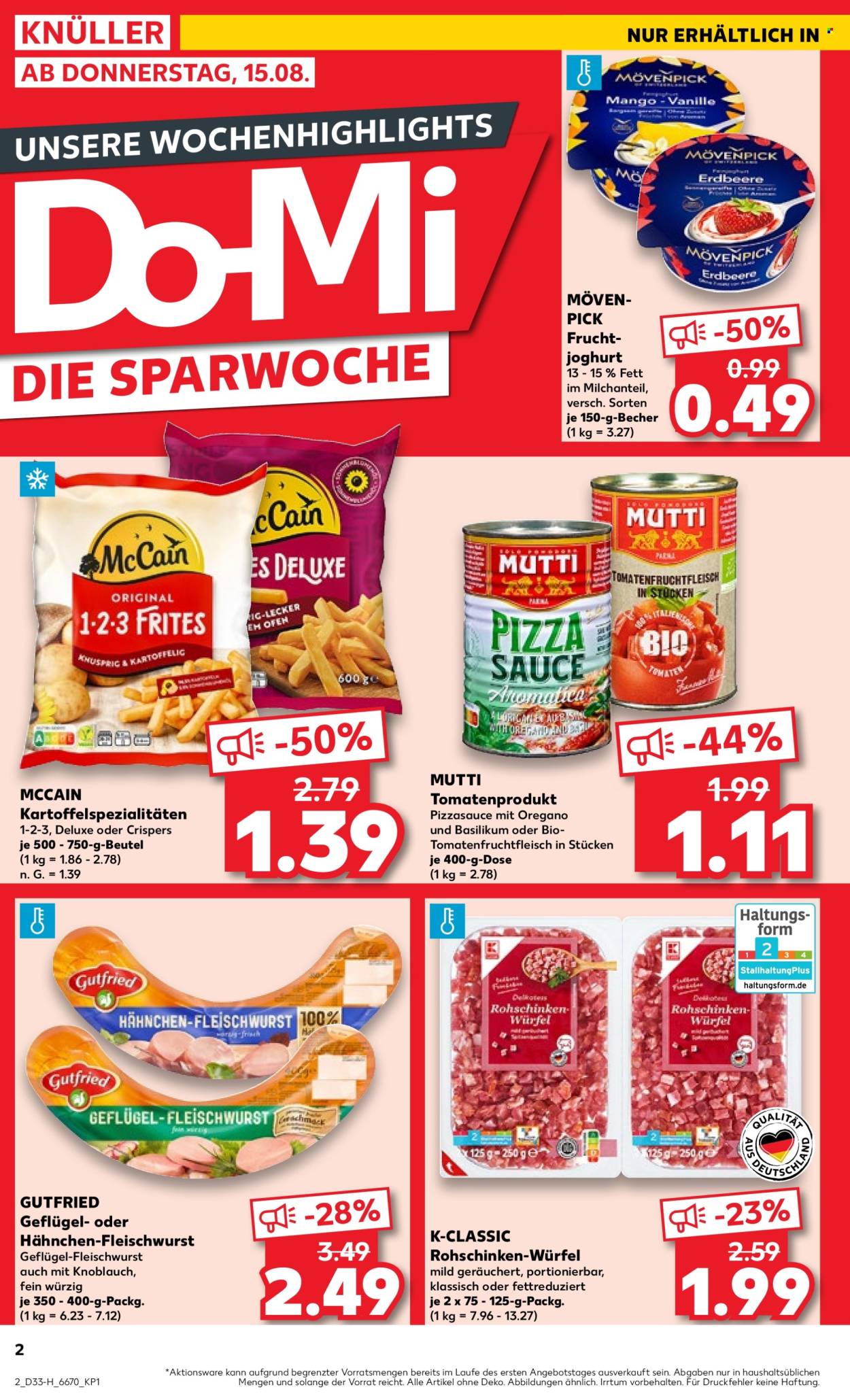 Kaufland Prospekte  - 15.08.2024 - 21.08.2024. Seite 2