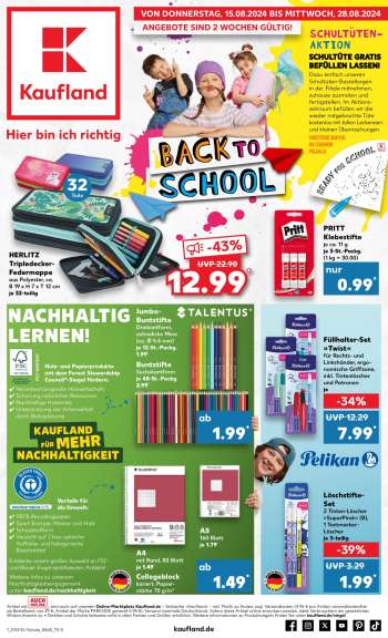 Prospekte Kaufland - 15.08.2024 - 28.08.2024.