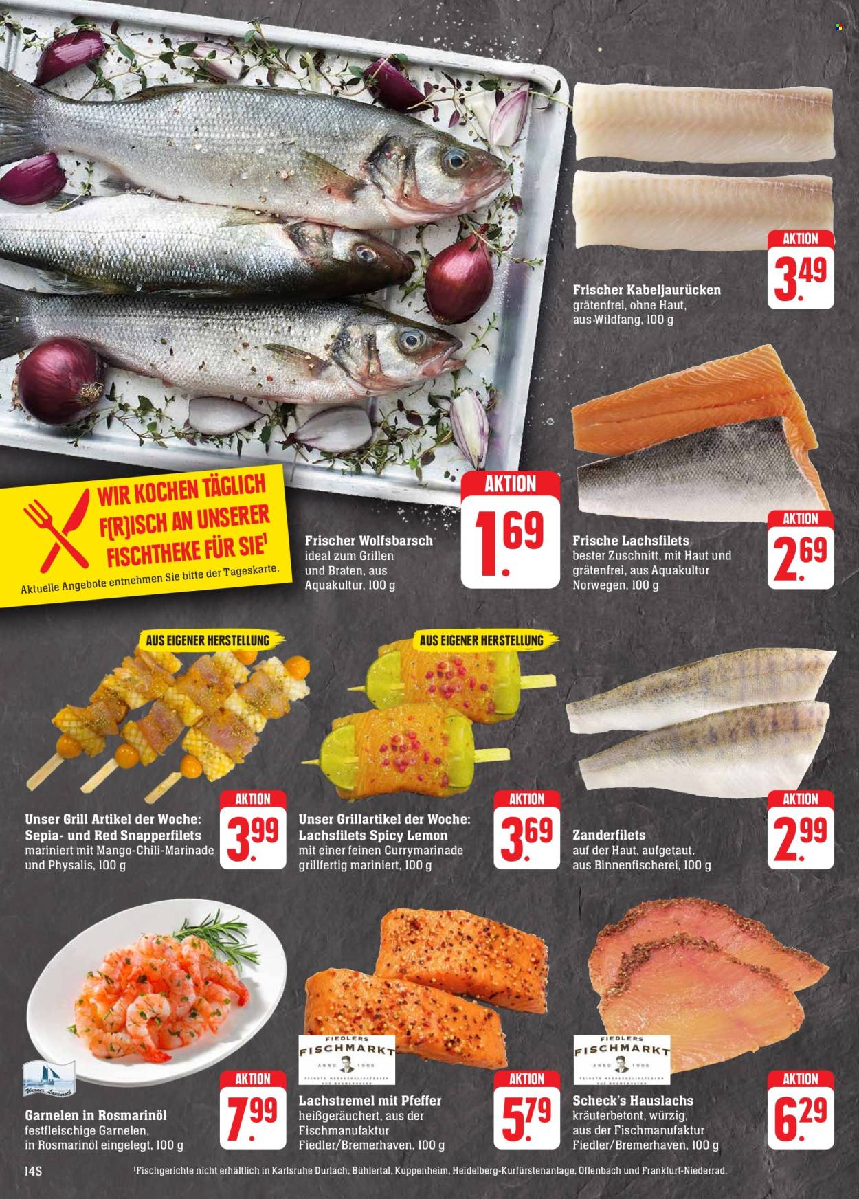 Edeka Prospekte  - 12.08.2024 - 17.08.2024. Seite 14