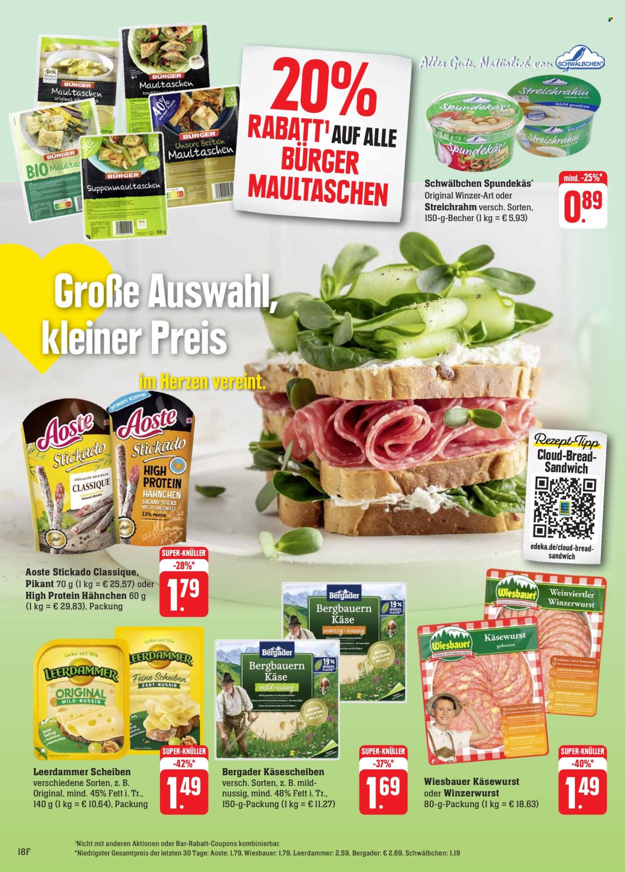 Edeka Prospekte  - 12.08.2024 - 17.08.2024. Seite 18