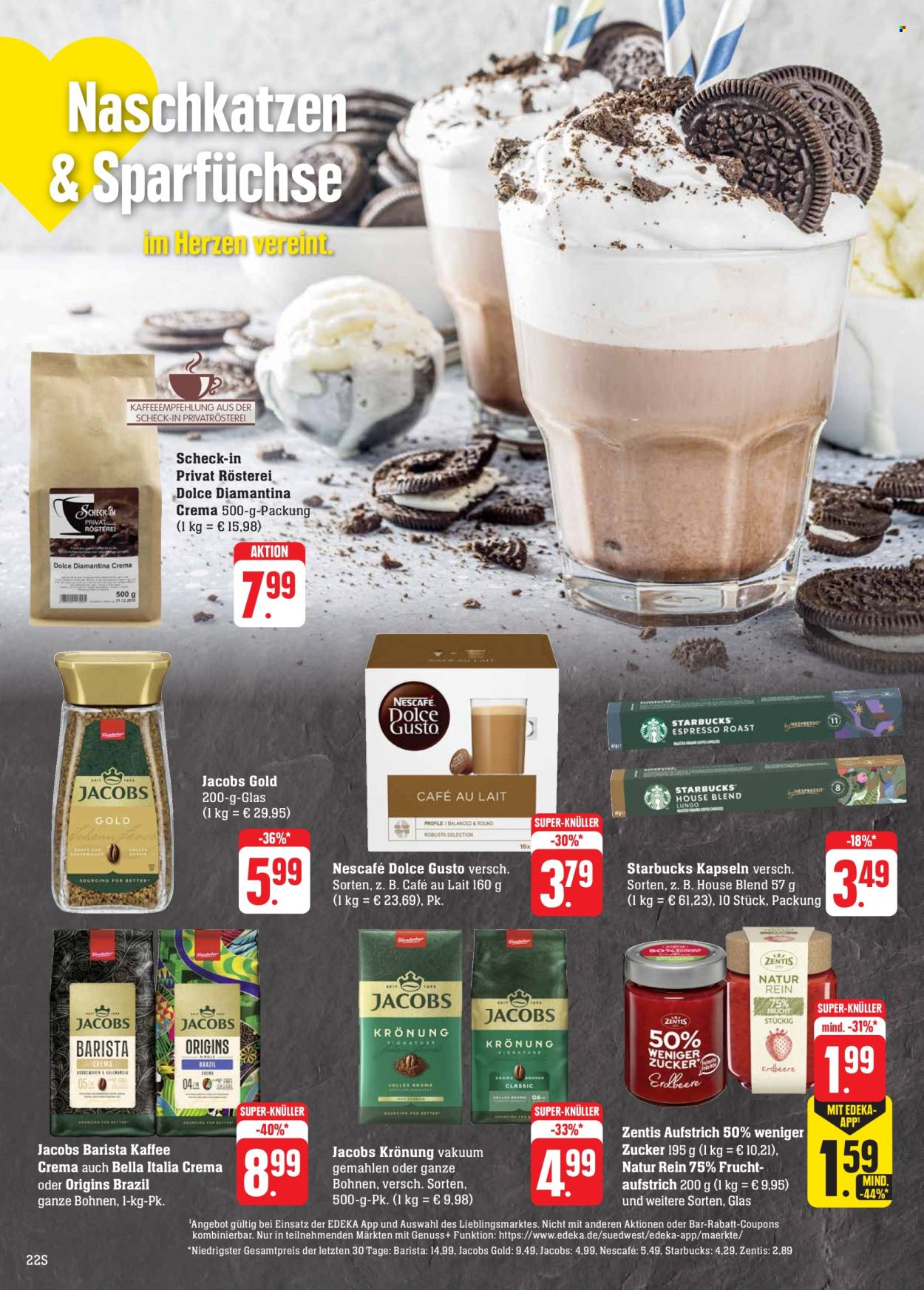 Edeka Prospekte  - 12.08.2024 - 17.08.2024. Seite 22
