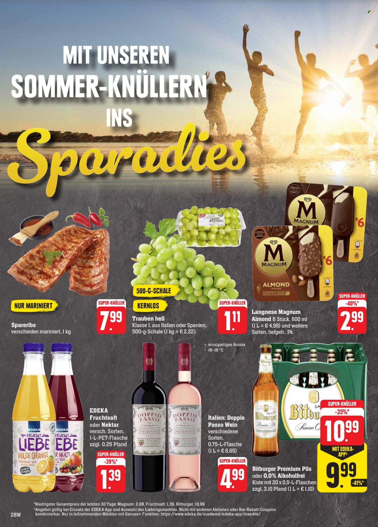 Edeka Prospekte  - 12.08.2024 - 17.08.2024. Seite 28