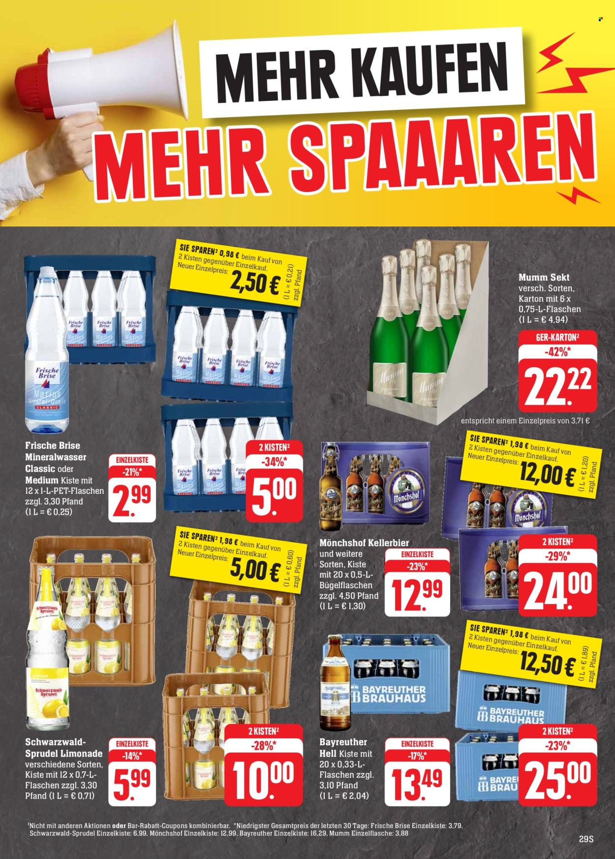 Edeka Prospekte  - 12.08.2024 - 17.08.2024. Seite 29