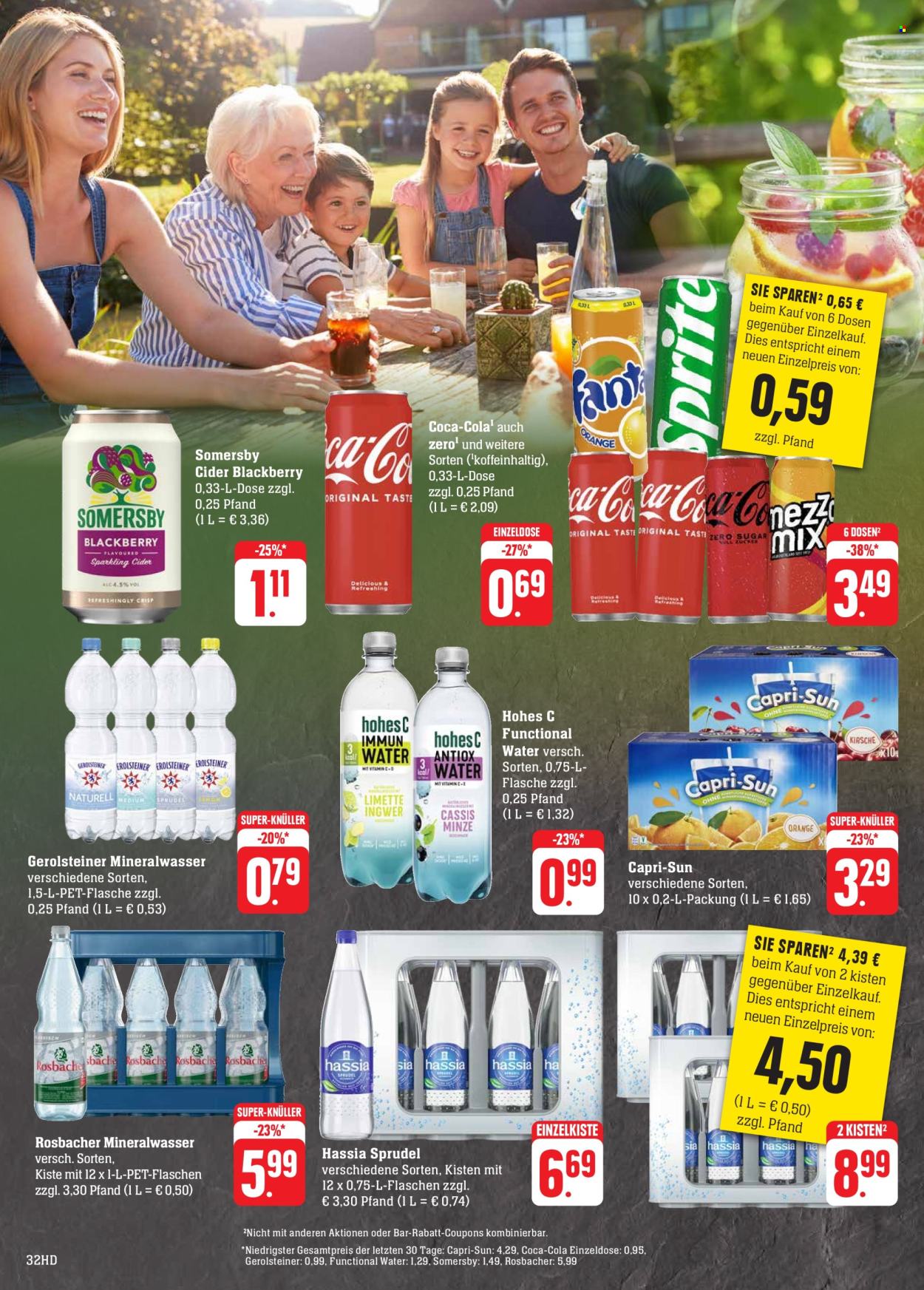 Edeka Prospekte  - 12.08.2024 - 17.08.2024. Seite 32