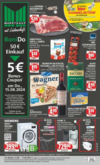 Prospekte Marktkauf - 12.08.2024 - 17.08.2024.