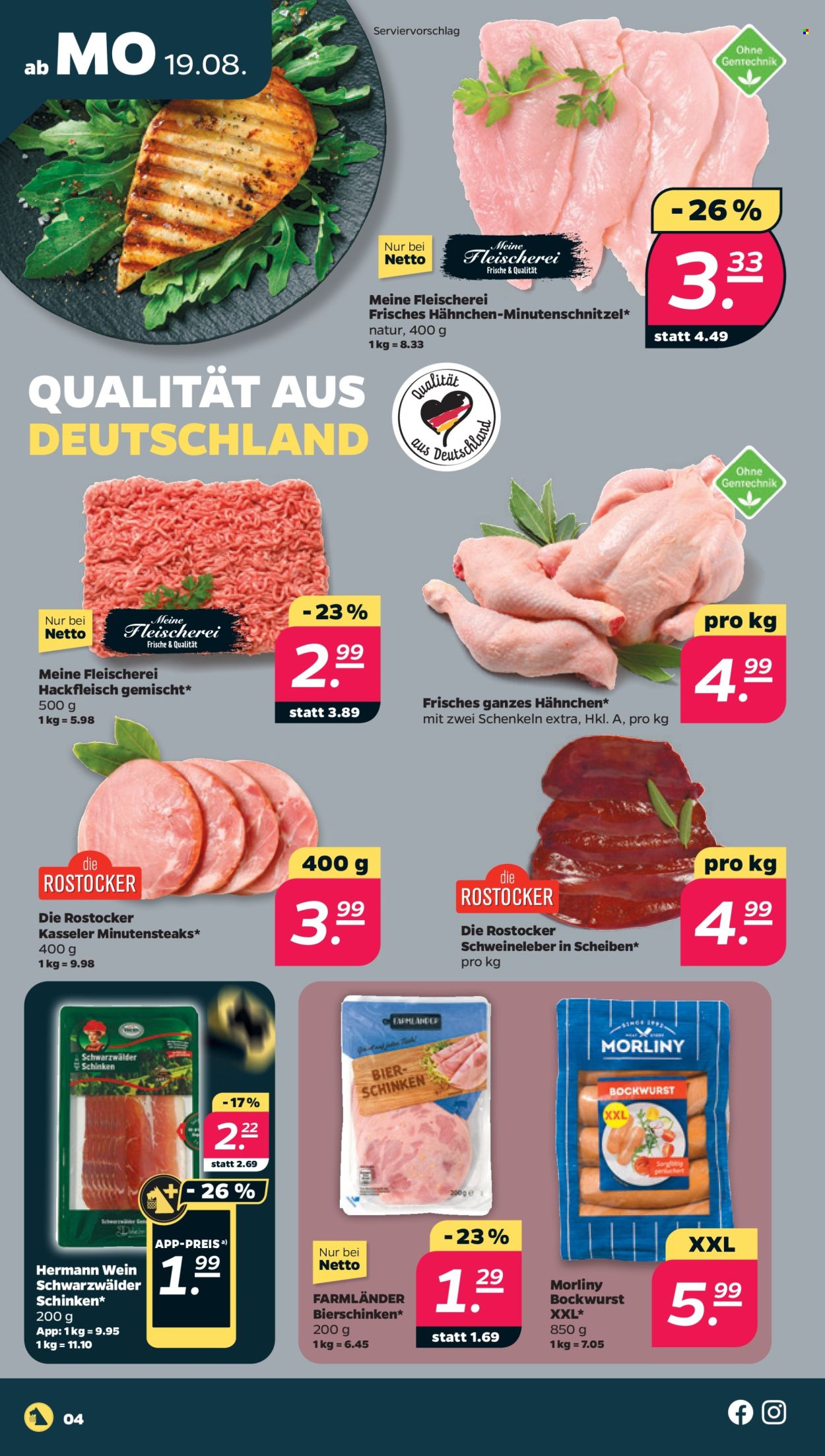 Netto Prospekte  - 19.08.2024 - 24.08.2024. Seite 4