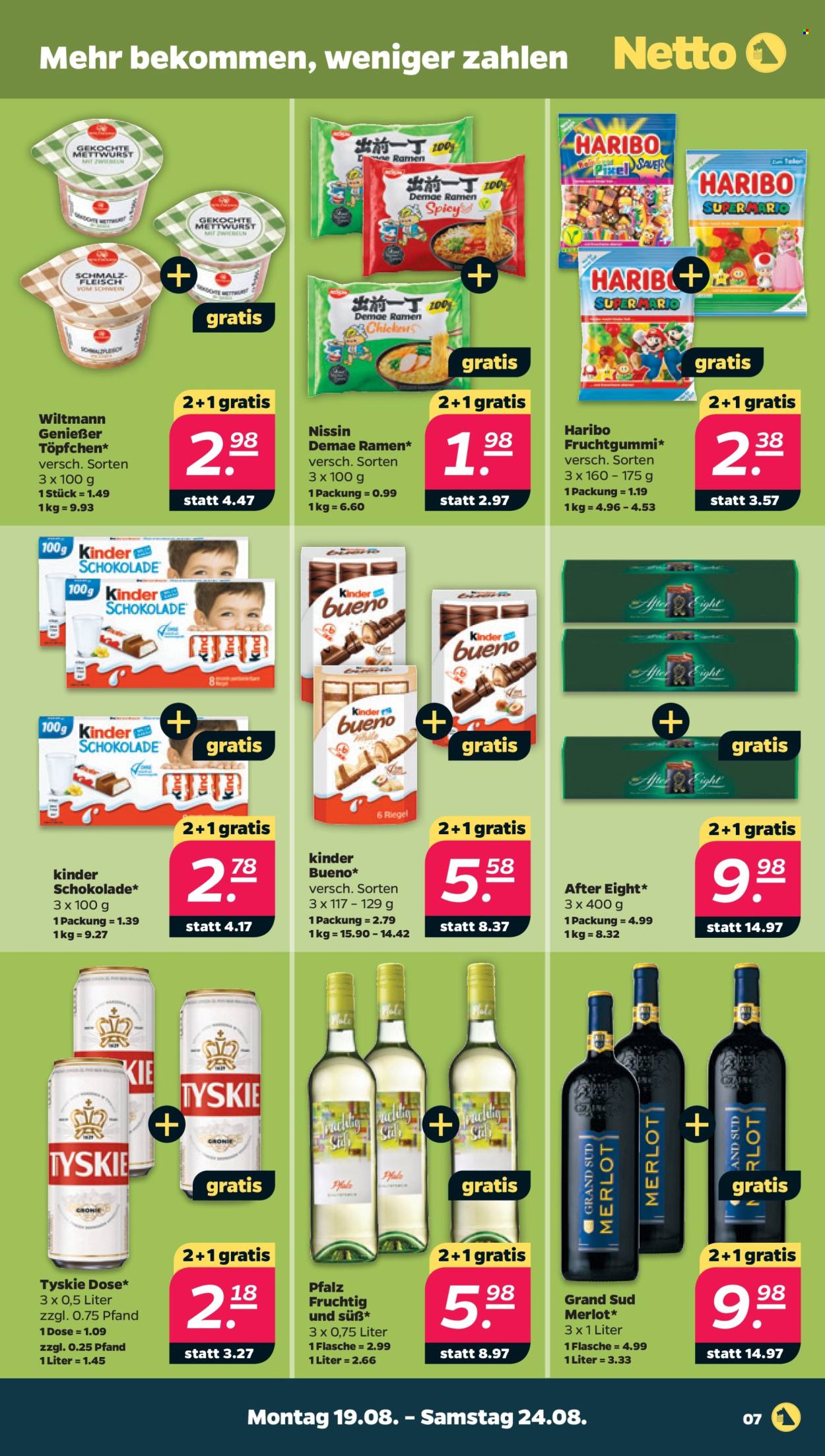 Netto Prospekte  - 19.08.2024 - 24.08.2024. Seite 7