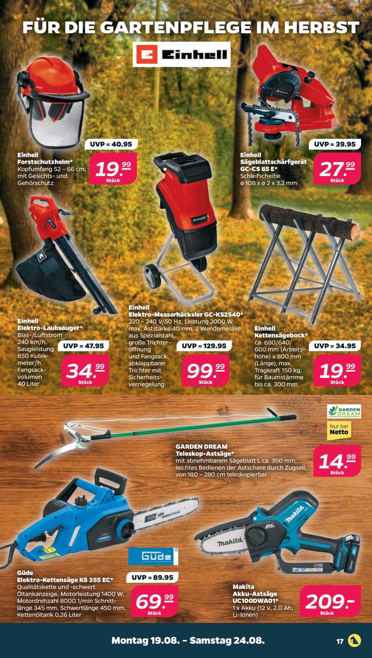 Netto Prospekte  - 19.08.2024 - 24.08.2024. Seite 17