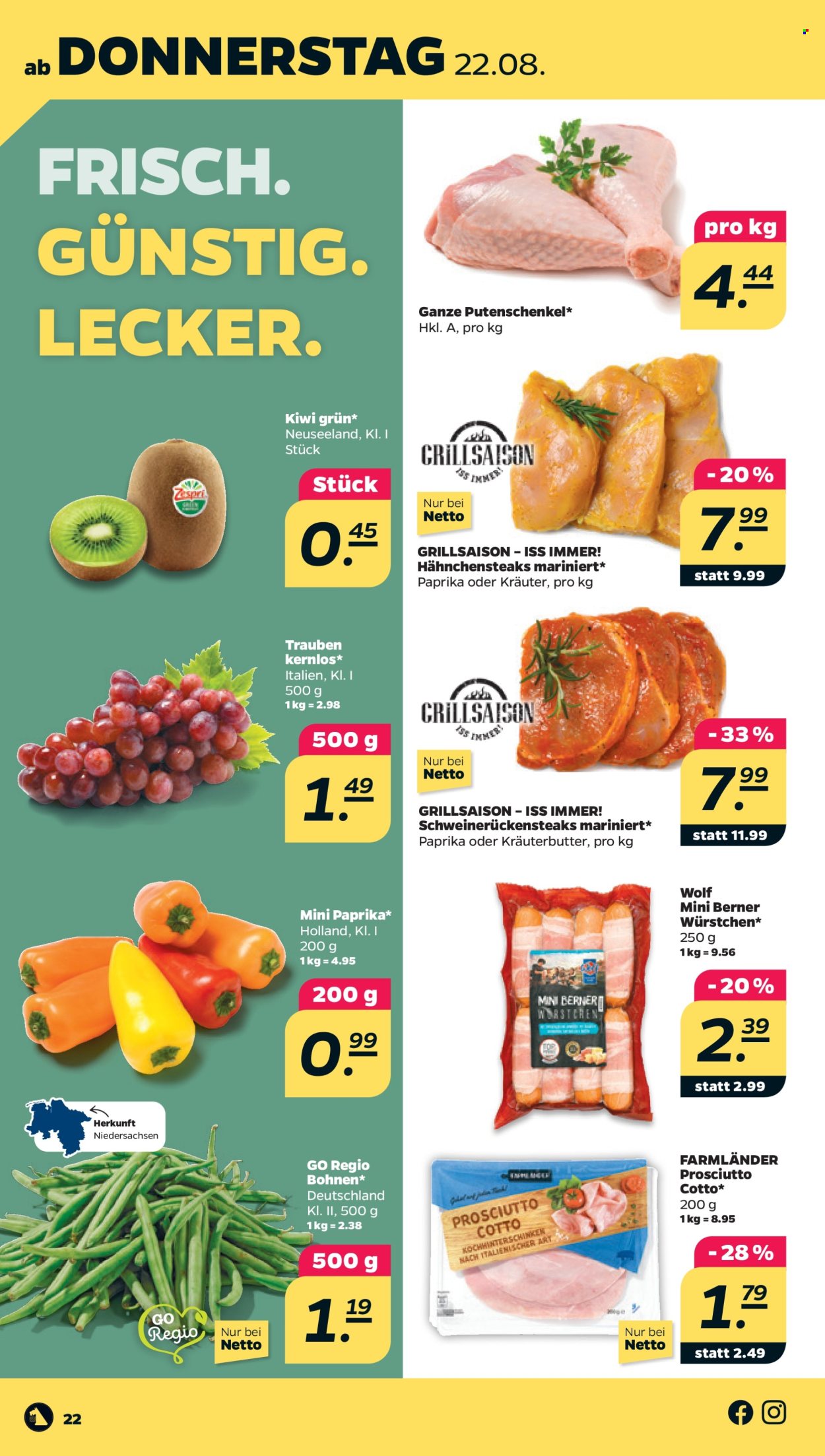 Netto Prospekte  - 19.08.2024 - 24.08.2024. Seite 22