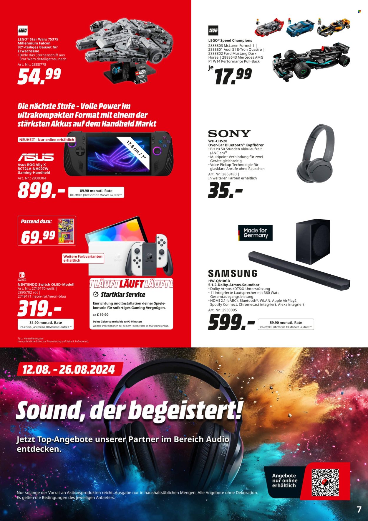 MediaMarkt Prospekte  - 12.08.2024 - 26.08.2024. Seite 7