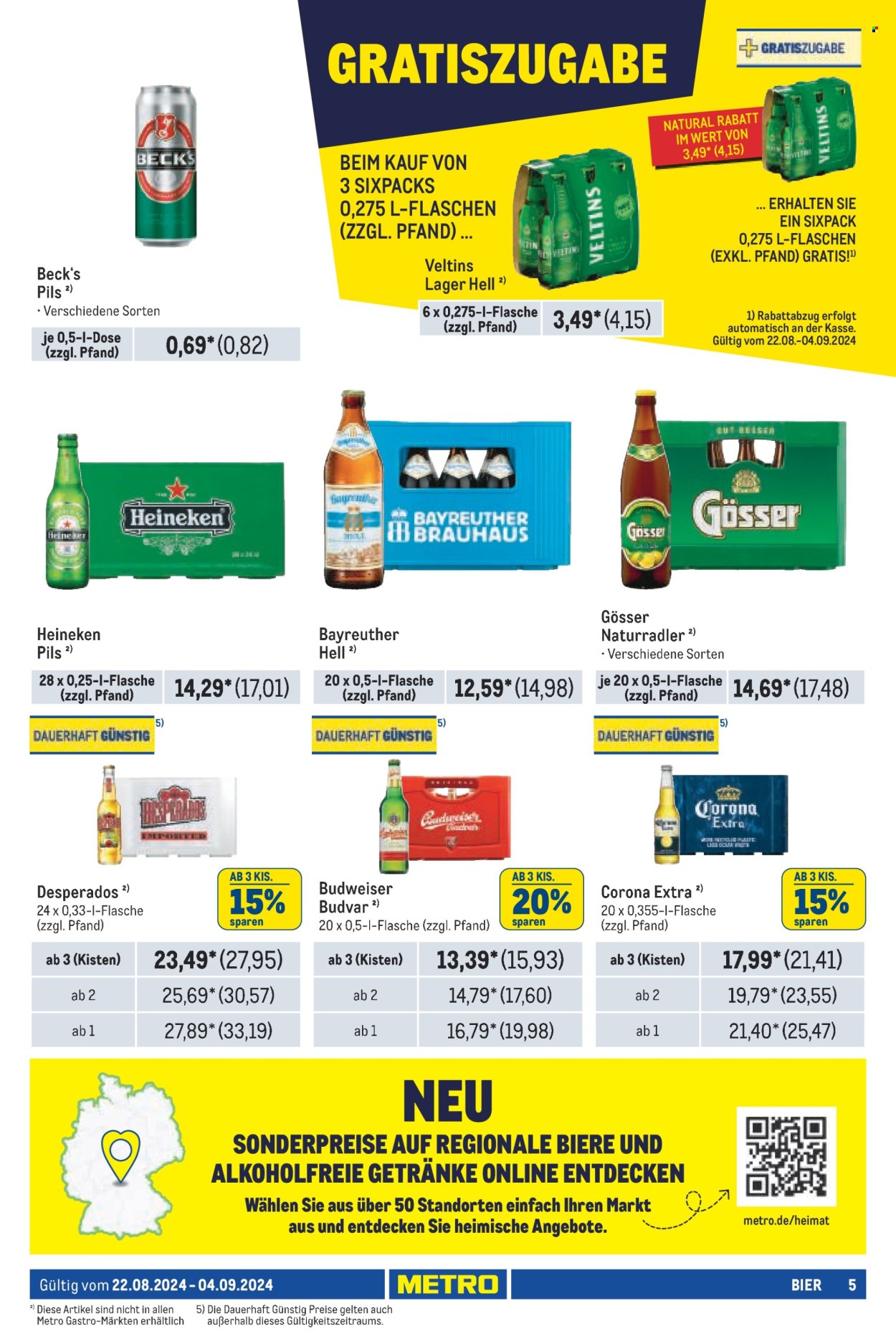 Metro Prospekte  - 22.08.2024 - 4.09.2024. Seite 5