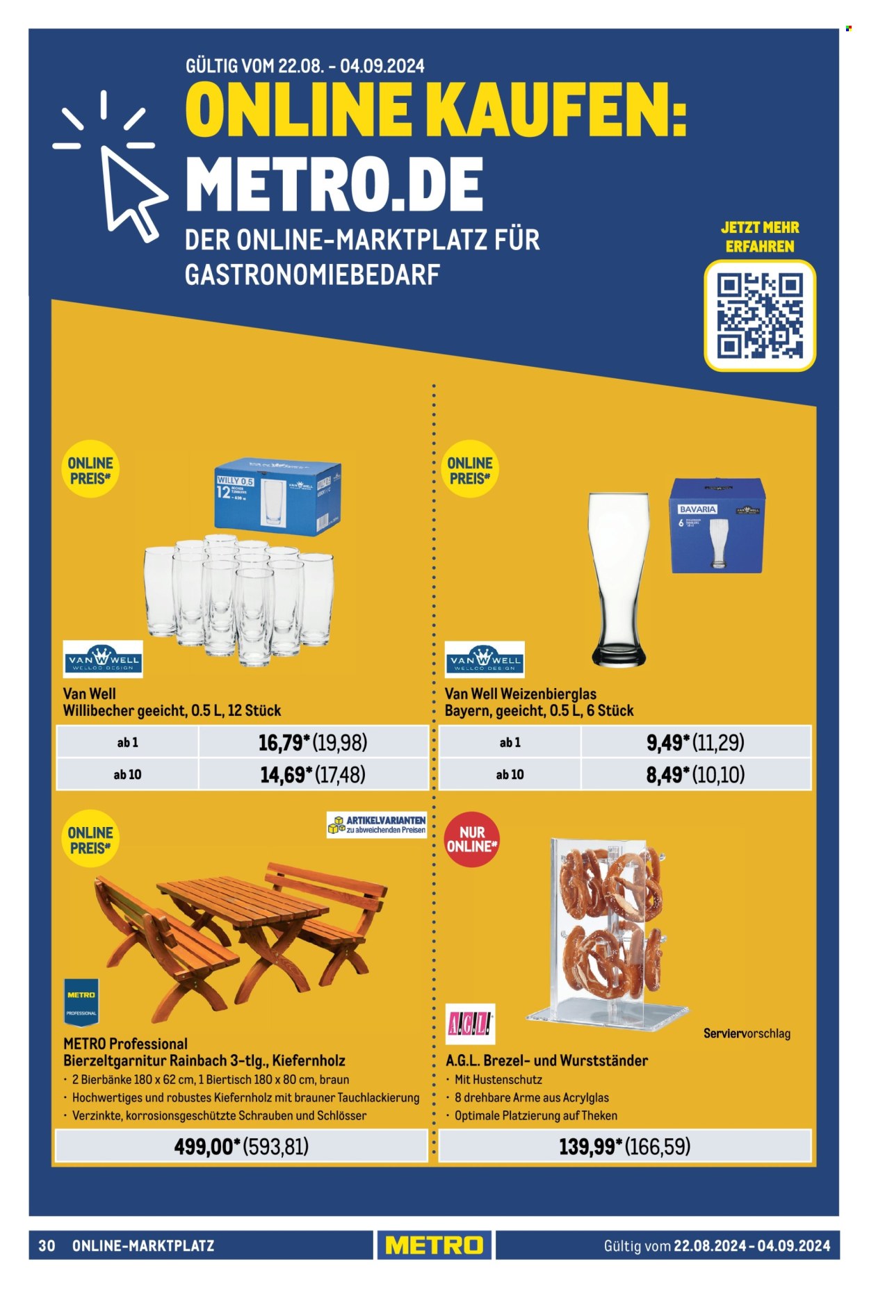 Metro Prospekte  - 22.08.2024 - 4.09.2024. Seite 30