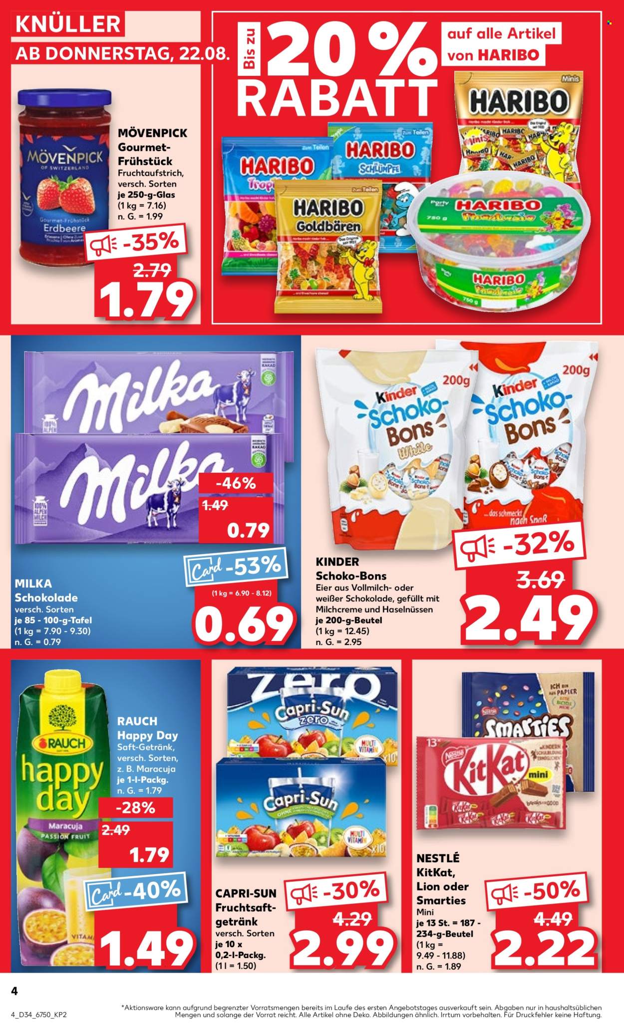 Kaufland Prospekte  - 22.08.2024 - 28.08.2024. Seite 4