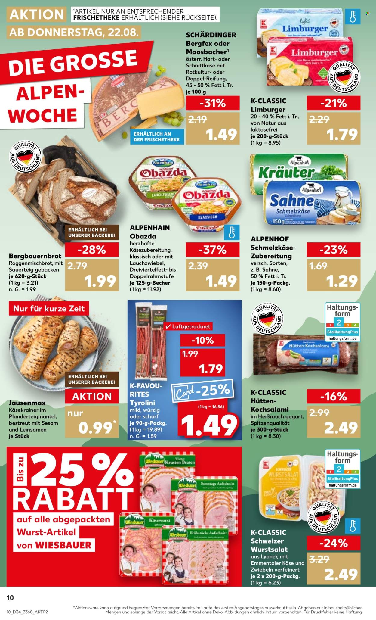 Kaufland Prospekte  - 22.08.2024 - 28.08.2024. Seite 10