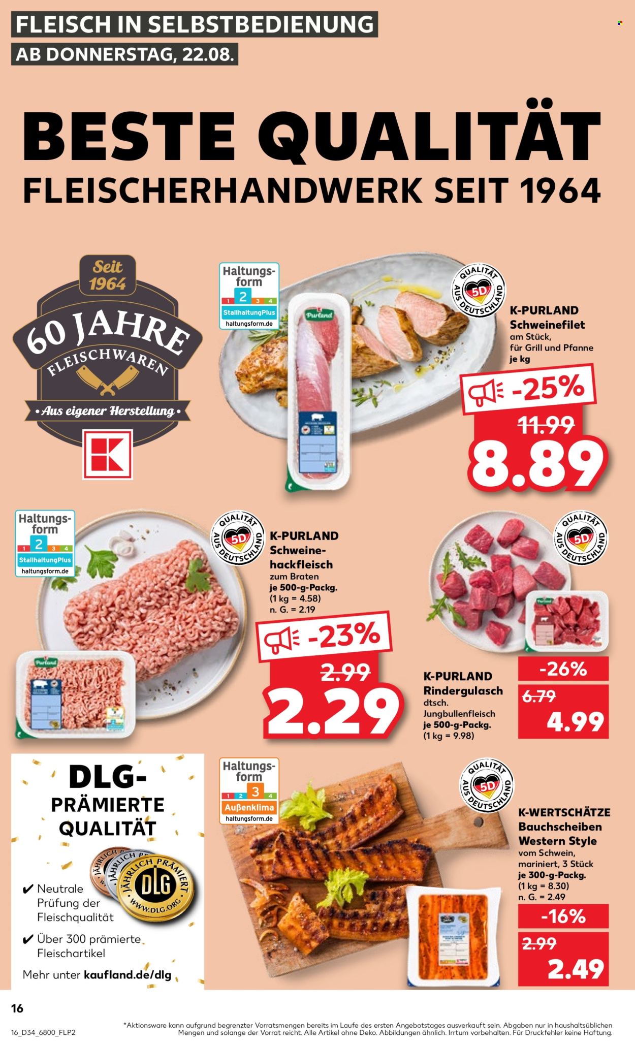 Kaufland Prospekte  - 22.08.2024 - 28.08.2024. Seite 16