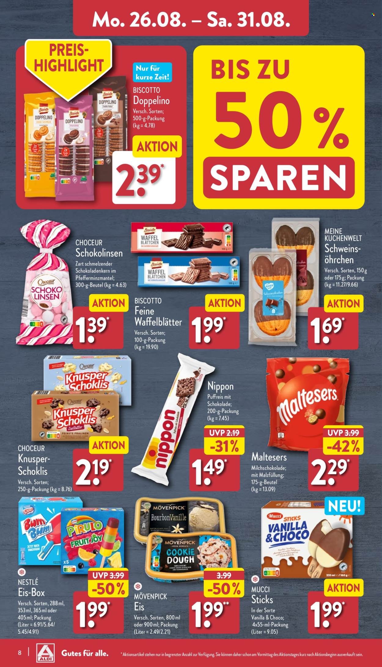 ALDI Nord Prospekte  - 26.08.2024 - 31.08.2024. Seite 8