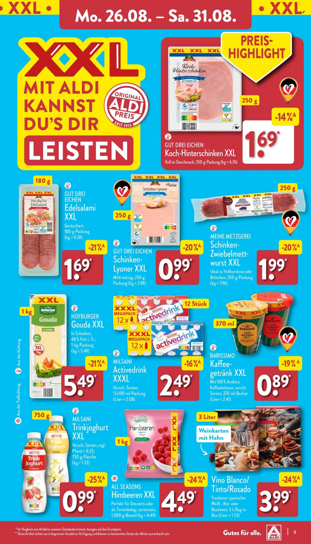 ALDI Nord Prospekte  - 26.08.2024 - 31.08.2024. Seite 9