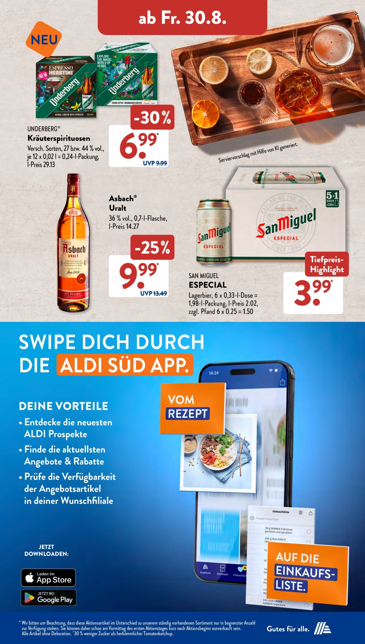 ALDI SÜD Prospekte  - 18.08.2024 - 18.08.2024. Seite 32