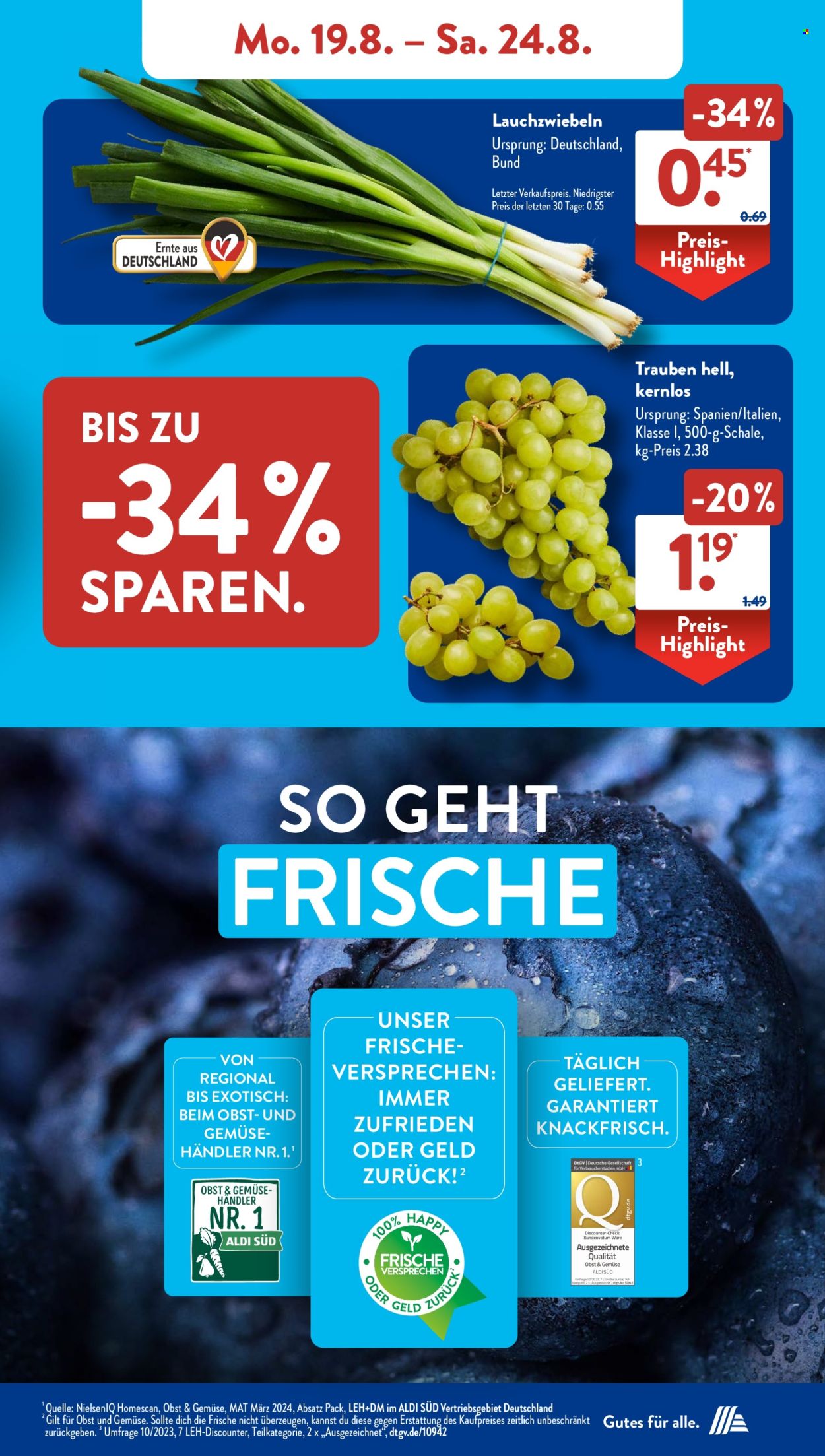 ALDI SÜD Prospekte  - 19.08.2024 - 24.08.2024. Seite 5