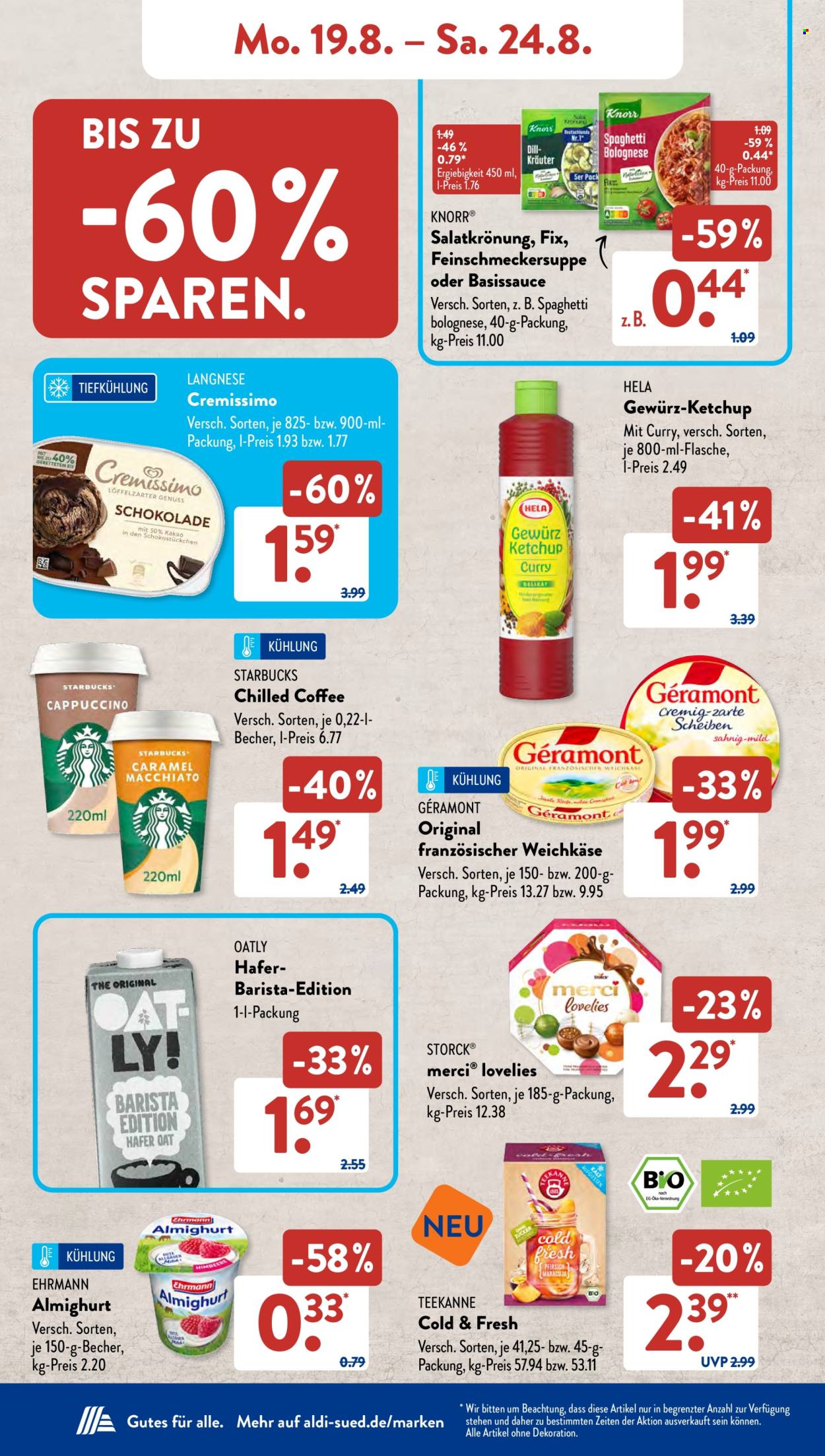 ALDI SÜD Prospekte  - 19.08.2024 - 24.08.2024. Seite 7