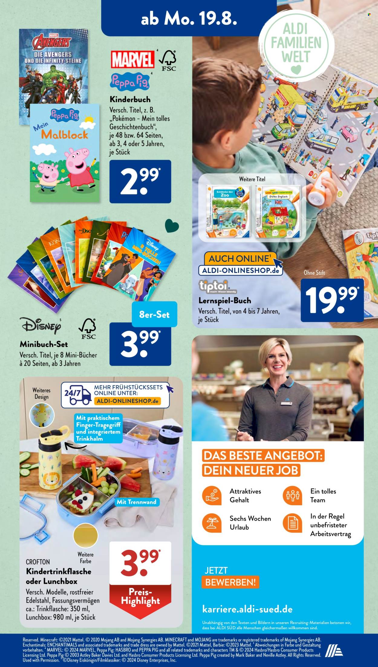 ALDI SÜD Prospekte  - 19.08.2024 - 24.08.2024. Seite 14