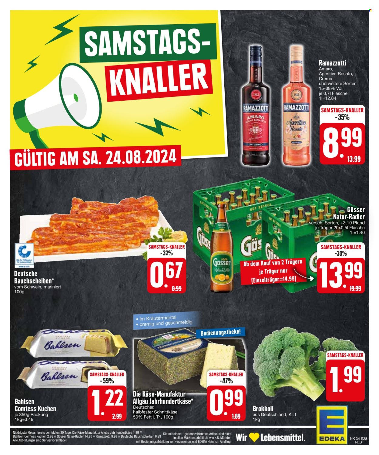 Edeka Prospekte  - 19.08.2024 - 24.08.2024. Seite 28