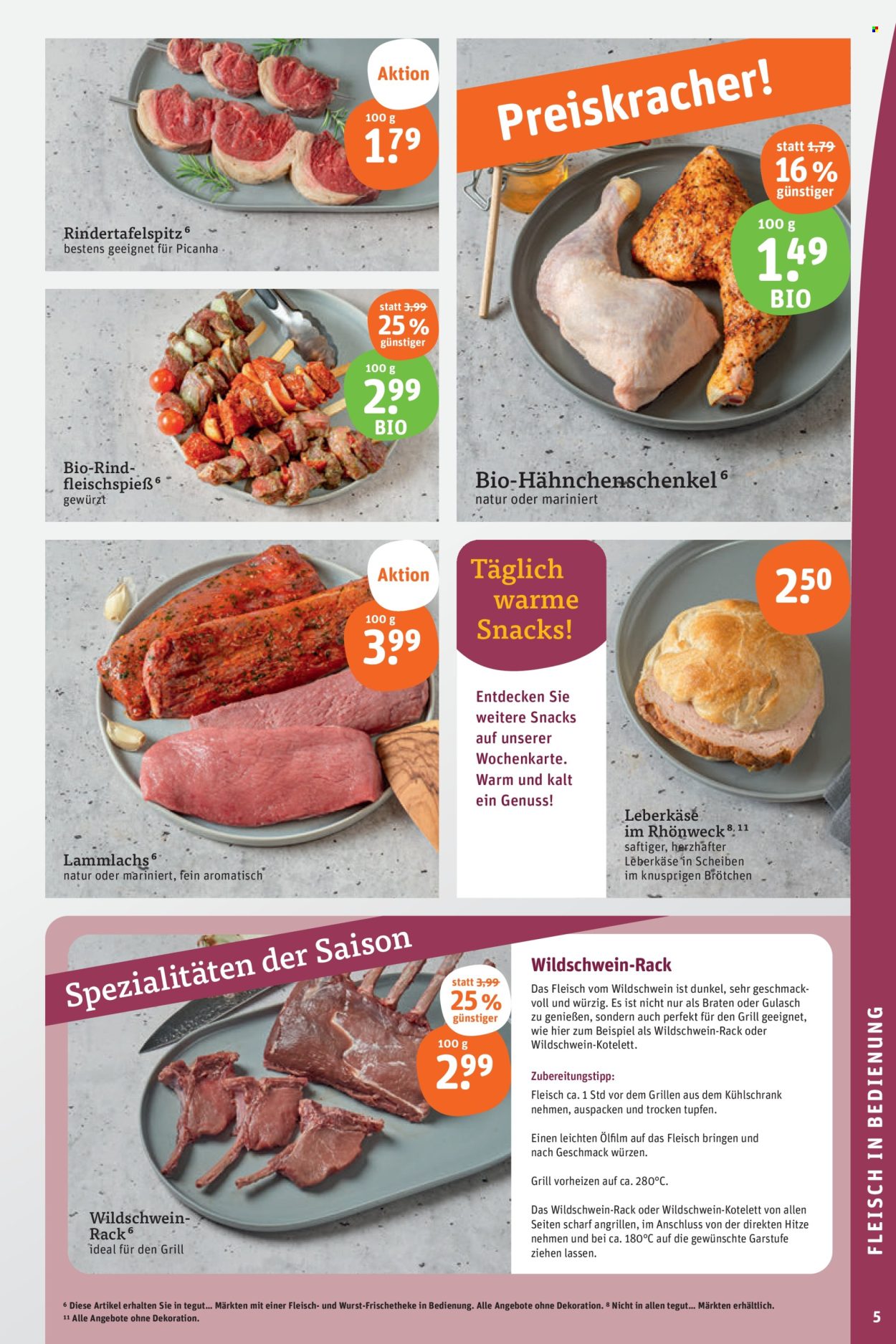 tegut... Prospekte  - 19.08.2024 - 24.08.2024. Seite 5