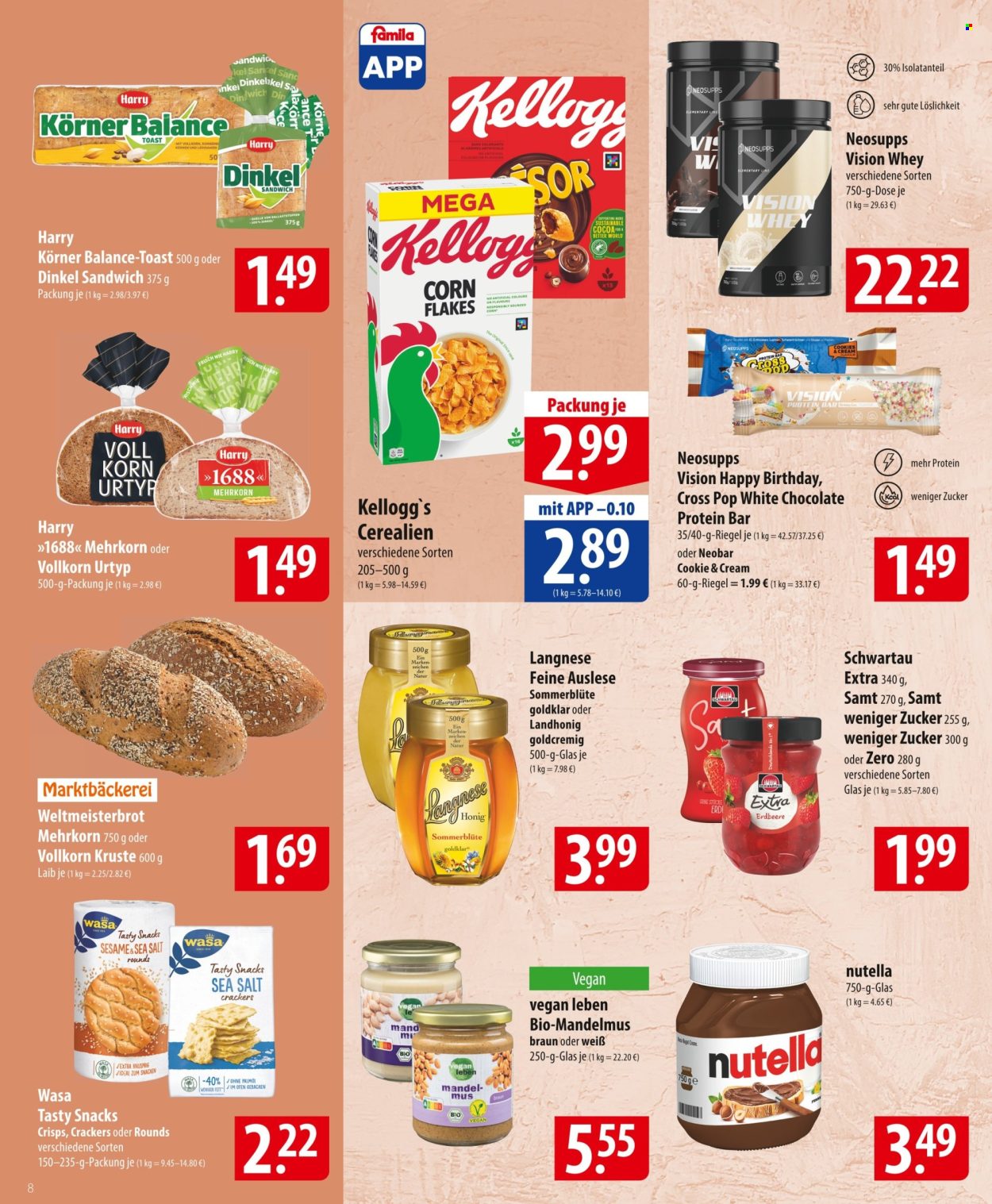 famila Prospekte  - 19.08.2024 - 24.08.2024. Seite 8