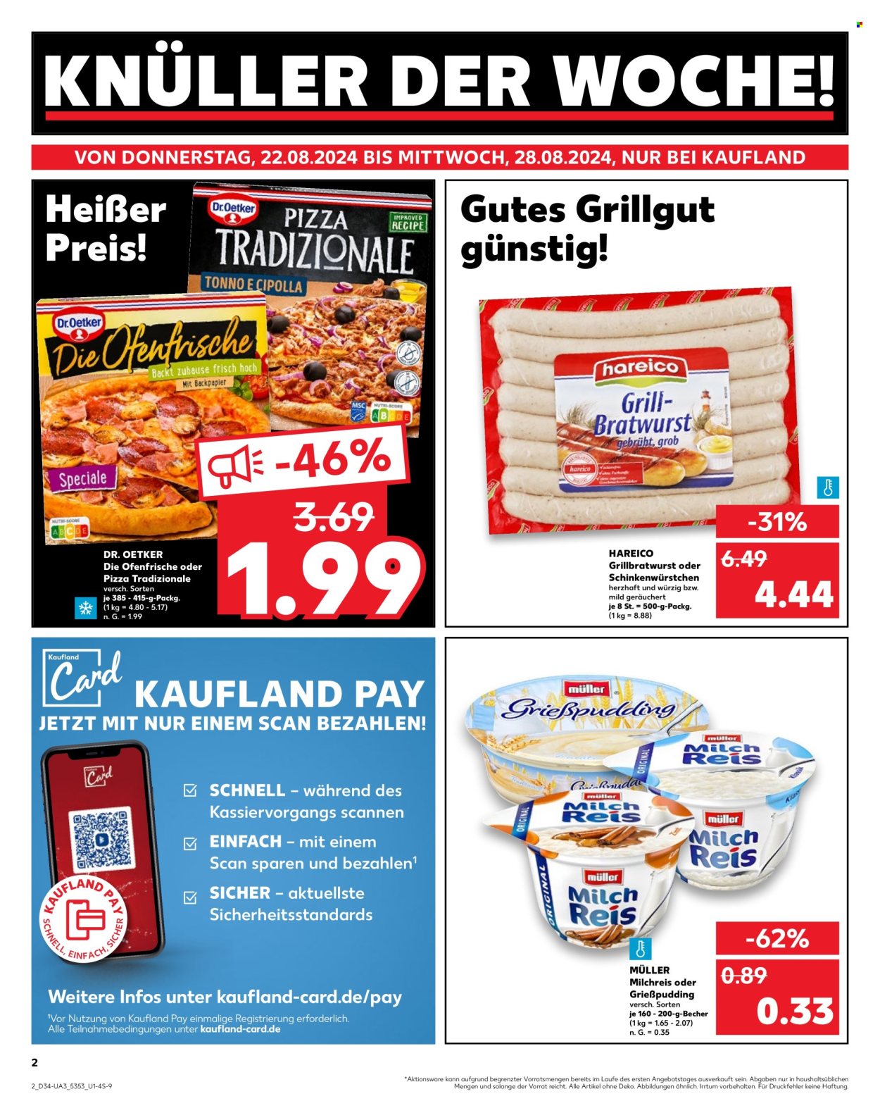 Kaufland Prospekte  - 22.08.2024 - 28.08.2024. Seite 2