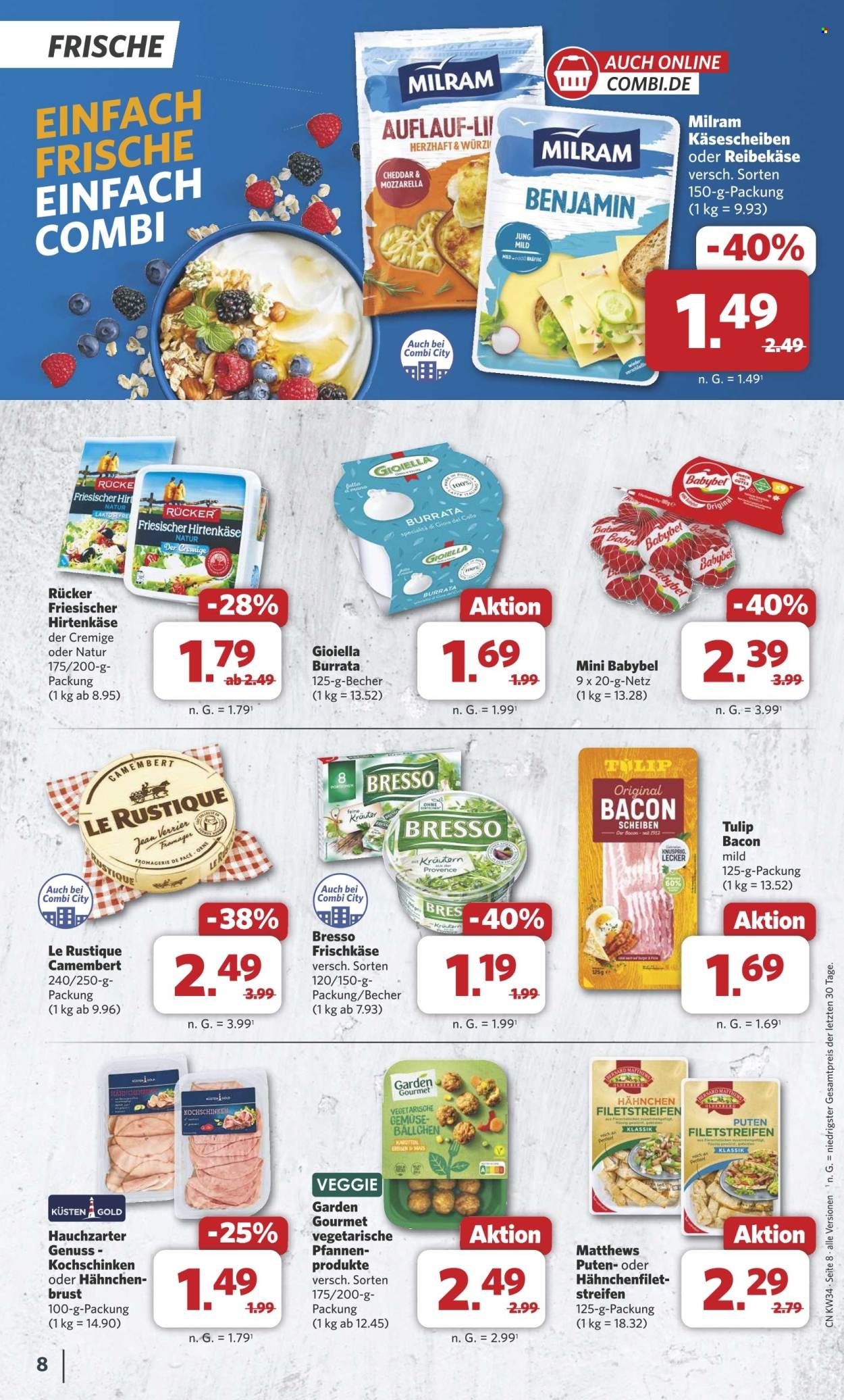 Combi Prospekte  - 19.08.2024 - 24.08.2024. Seite 8