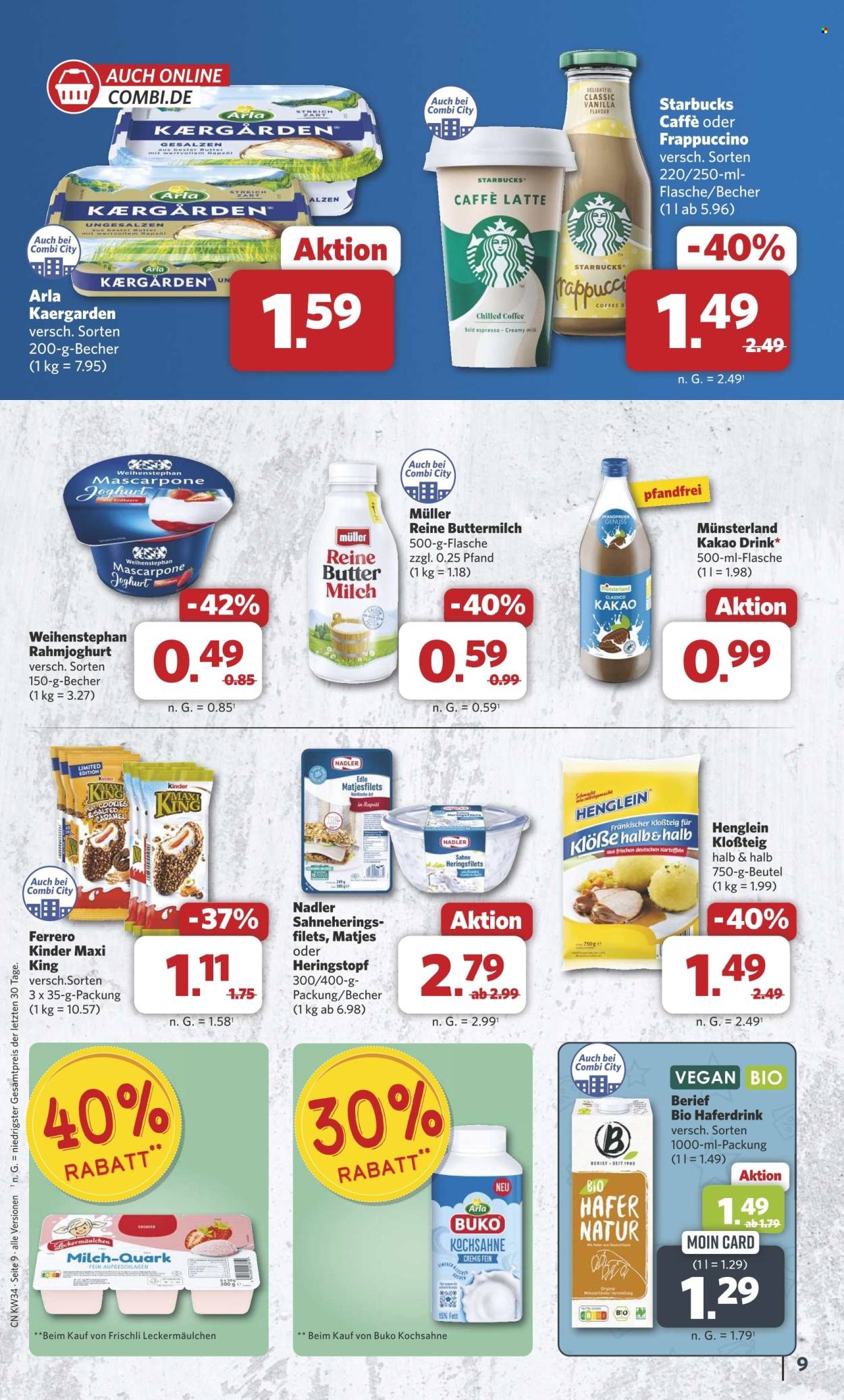 Combi Prospekte  - 19.08.2024 - 24.08.2024. Seite 9