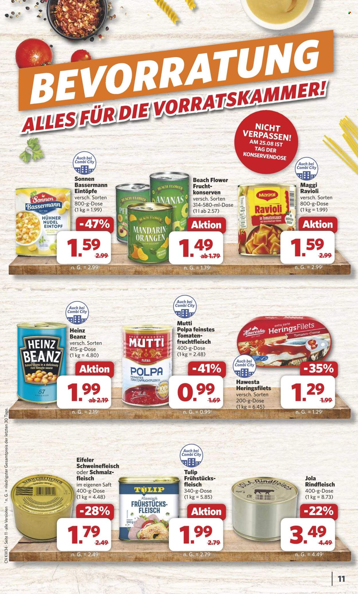 Combi Prospekte  - 19.08.2024 - 24.08.2024. Seite 11