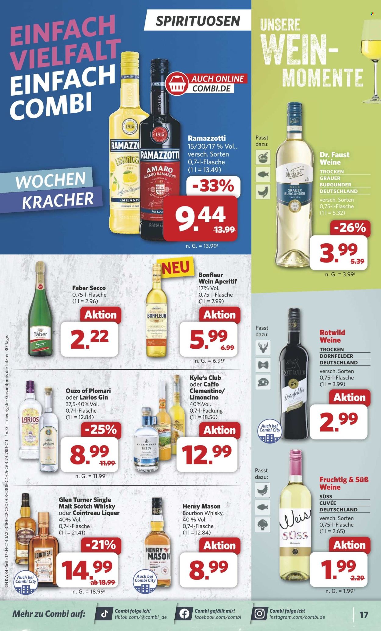 Combi Prospekte  - 19.08.2024 - 24.08.2024. Seite 17