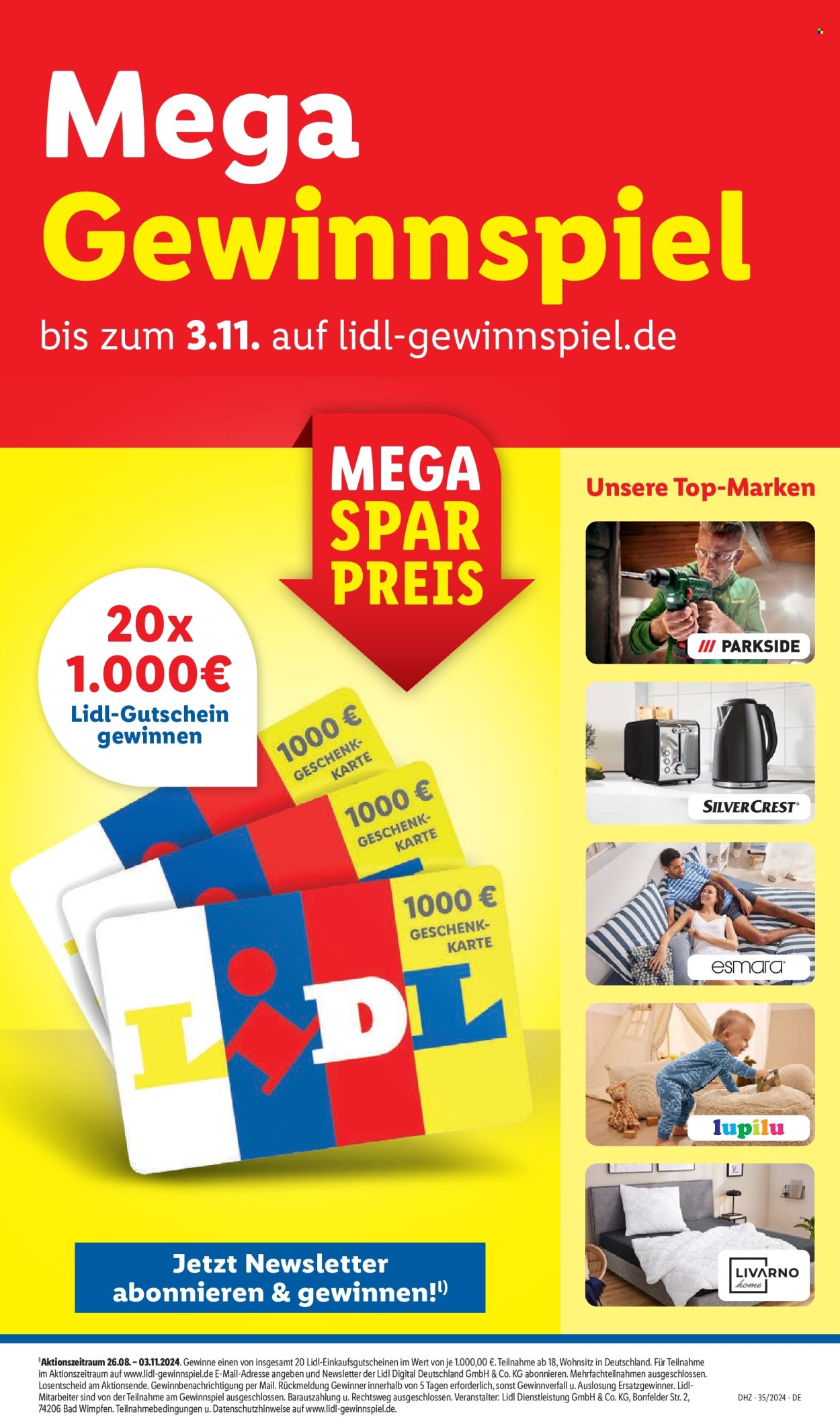 Lidl Prospekte  - 26.08.2024 - 31.08.2024. Seite 59