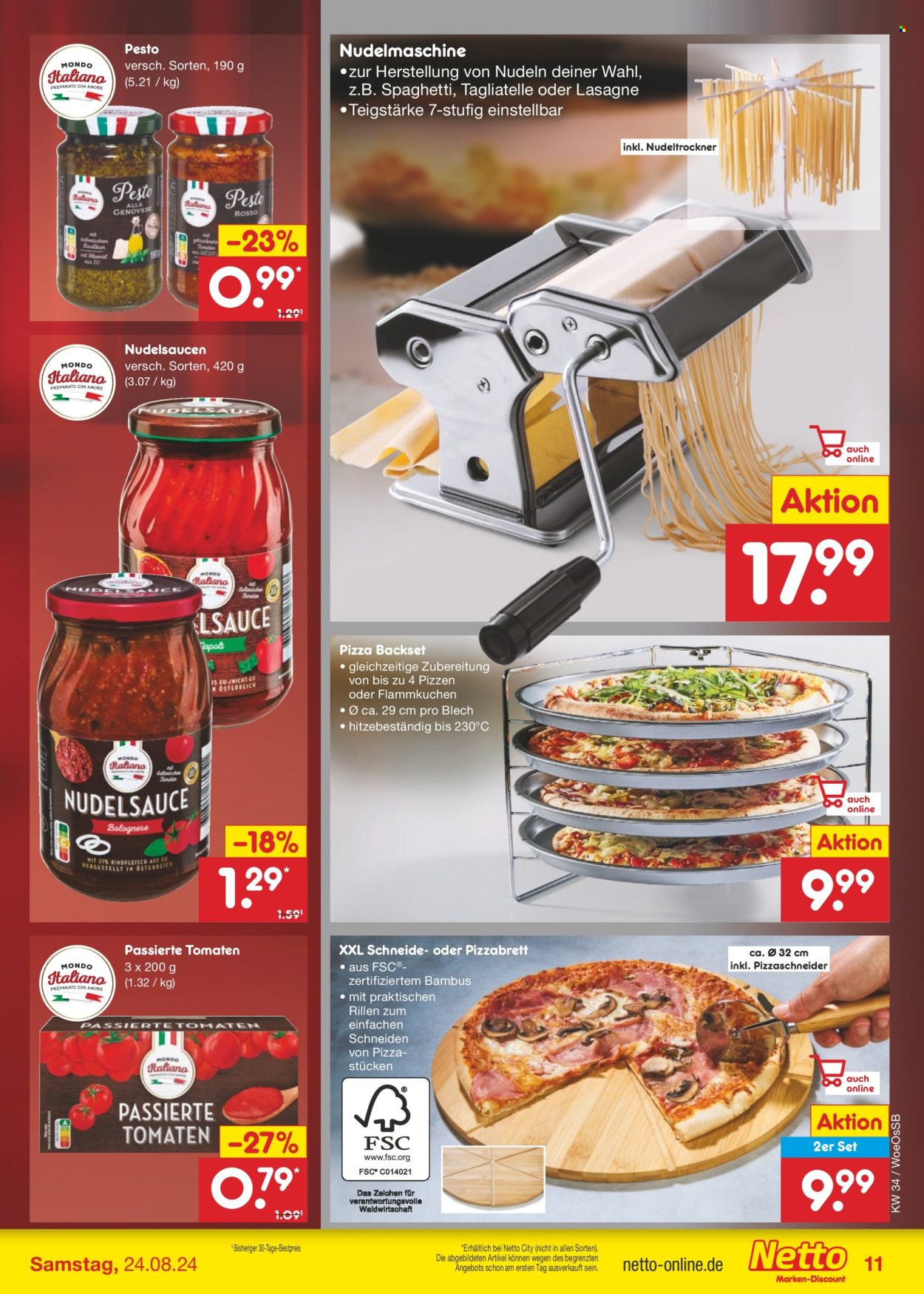 Netto Marken-Discount Prospekte  - 19.08.2024 - 24.08.2024. Seite 11