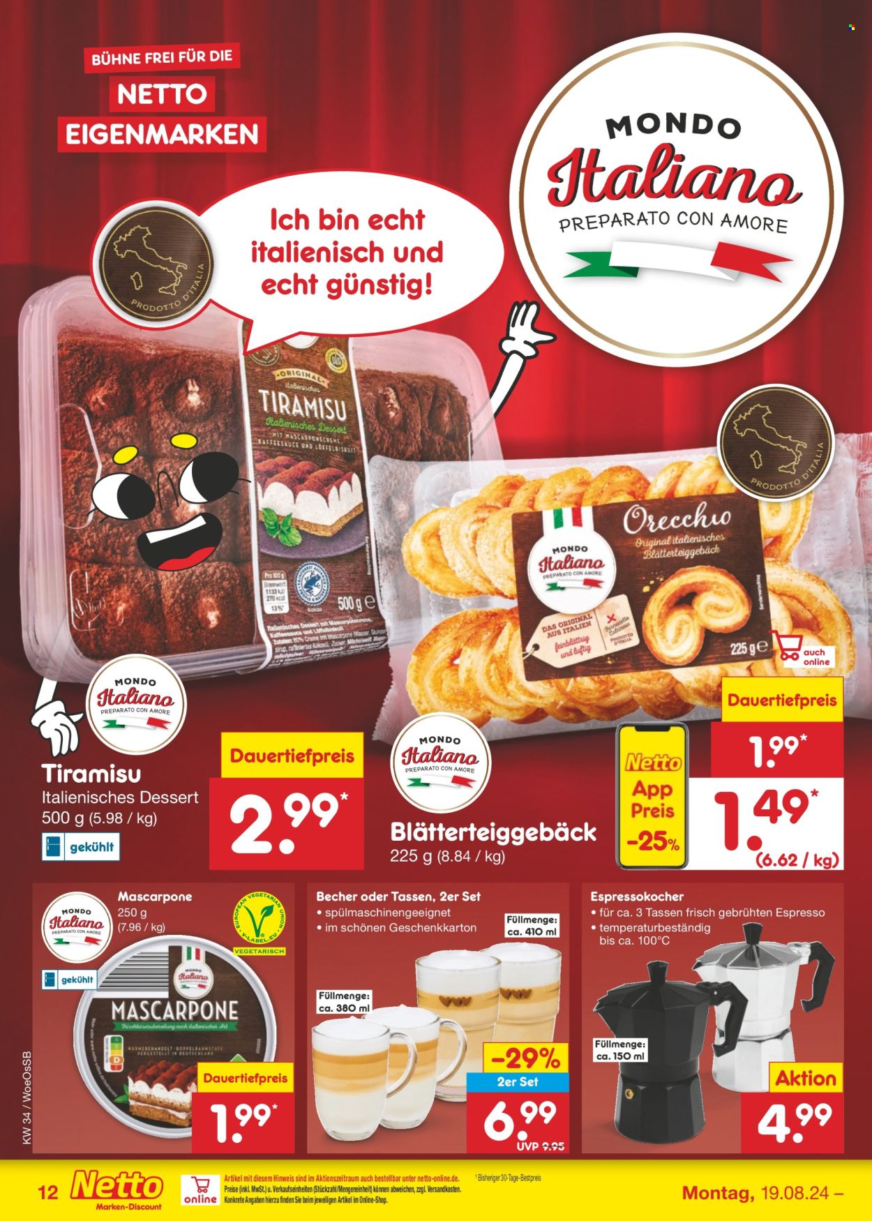Netto Marken-Discount Prospekte  - 19.08.2024 - 24.08.2024. Seite 12