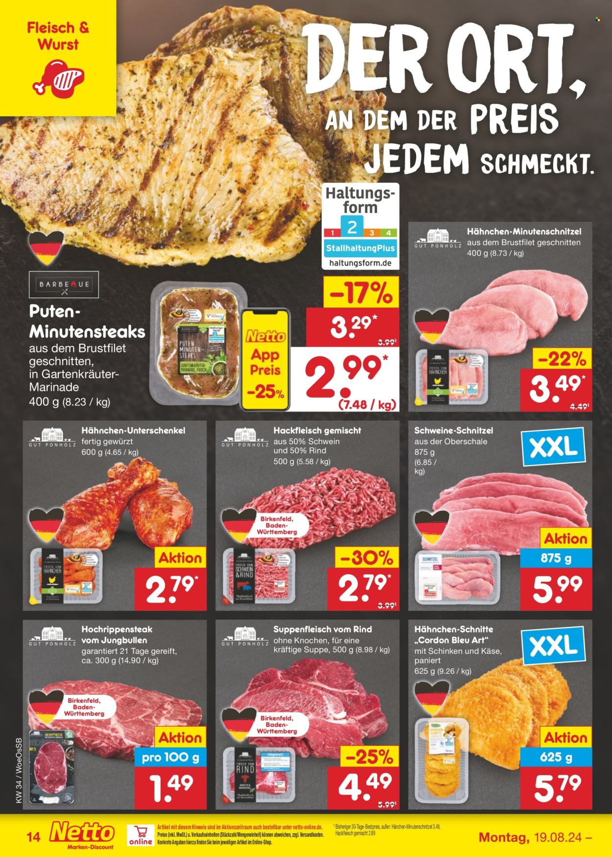 Netto Marken-Discount Prospekte  - 19.08.2024 - 24.08.2024. Seite 16