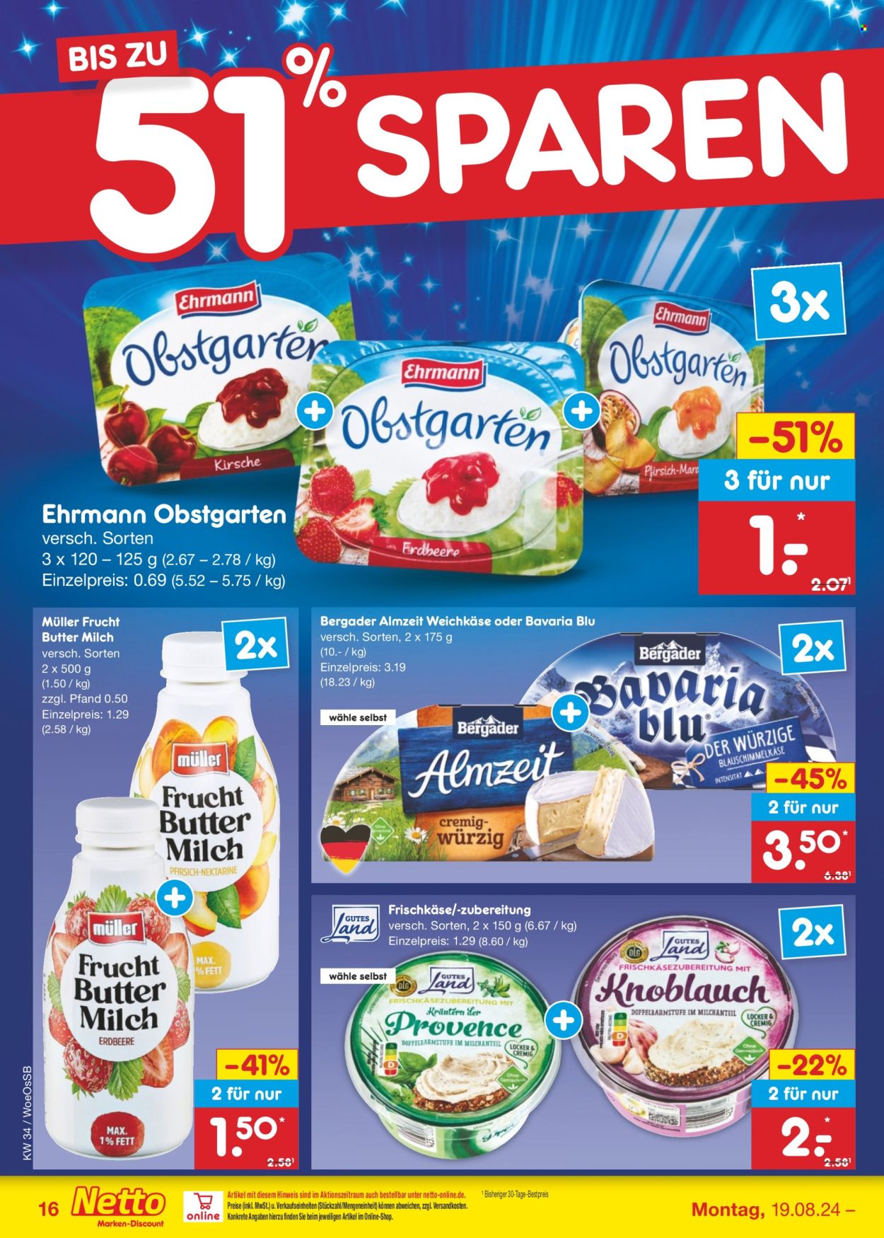 Netto Marken-Discount Prospekte  - 19.08.2024 - 24.08.2024. Seite 20