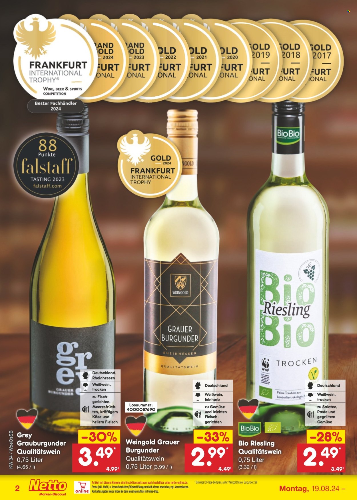 Netto Marken-Discount Prospekte  - 19.08.2024 - 24.08.2024. Seite 30