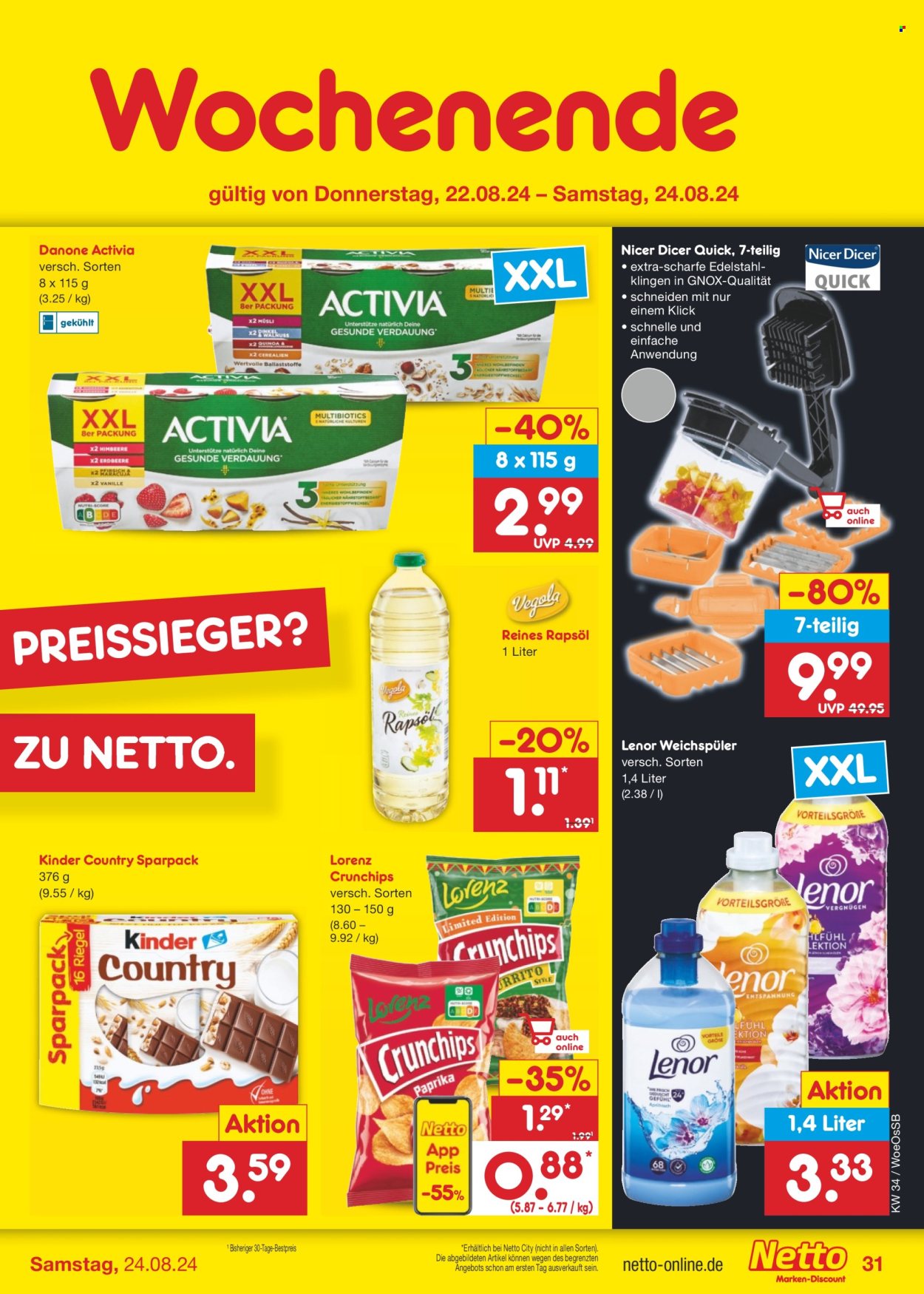 Netto Marken-Discount Prospekte  - 19.08.2024 - 24.08.2024. Seite 41